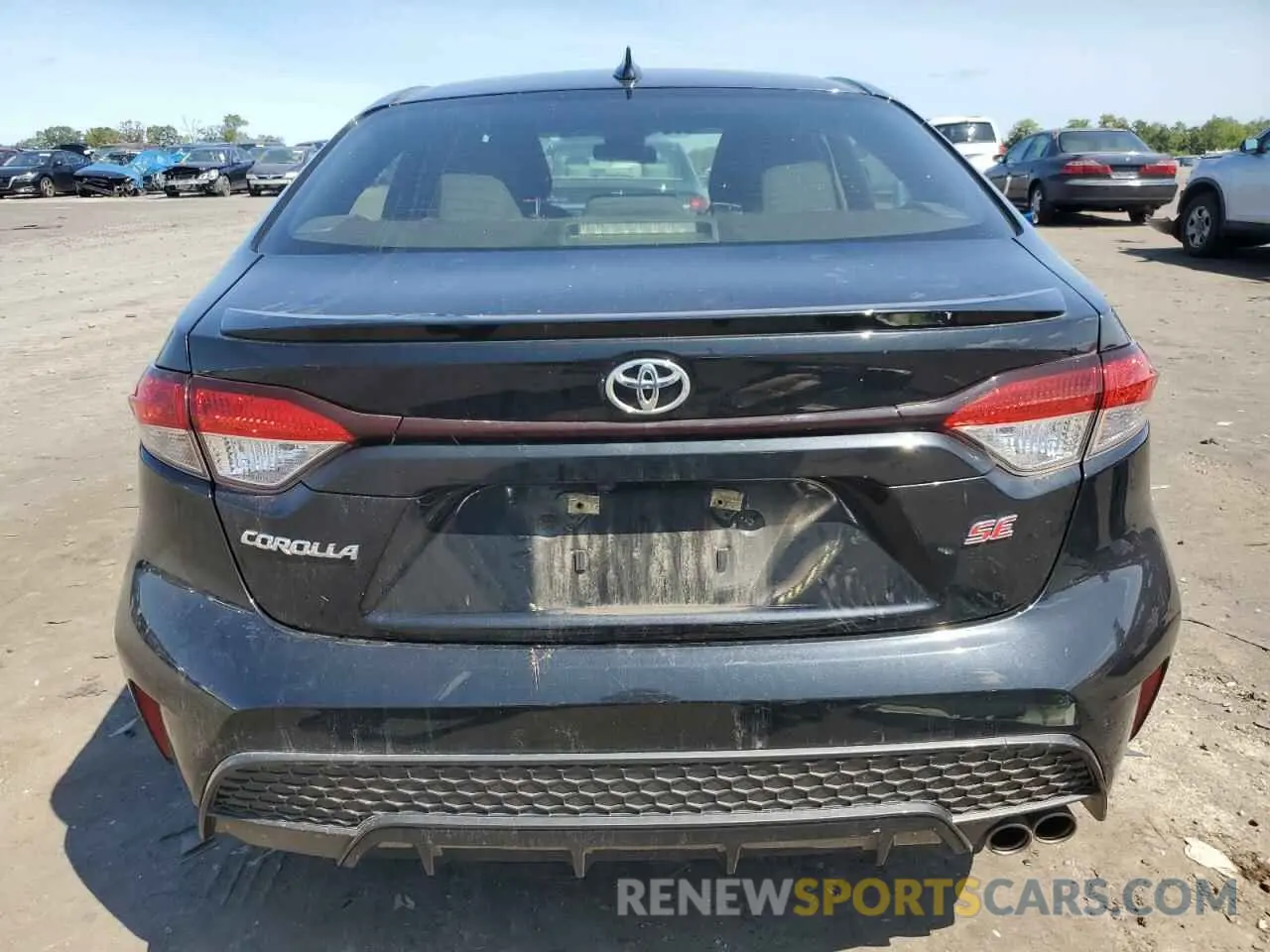 6 Photograph of a damaged car JTDS4RCE2LJ015588 TOYOTA COROLLA 2020
