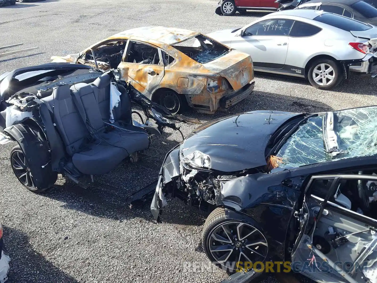 9 Photograph of a damaged car JTDS4RCE2LJ018331 TOYOTA COROLLA 2020