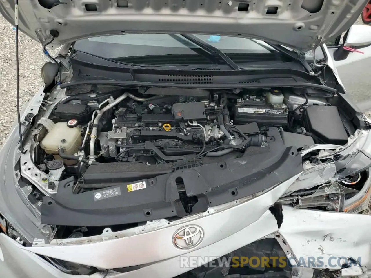 12 Photograph of a damaged car JTDS4RCE2LJ021665 TOYOTA COROLLA 2020