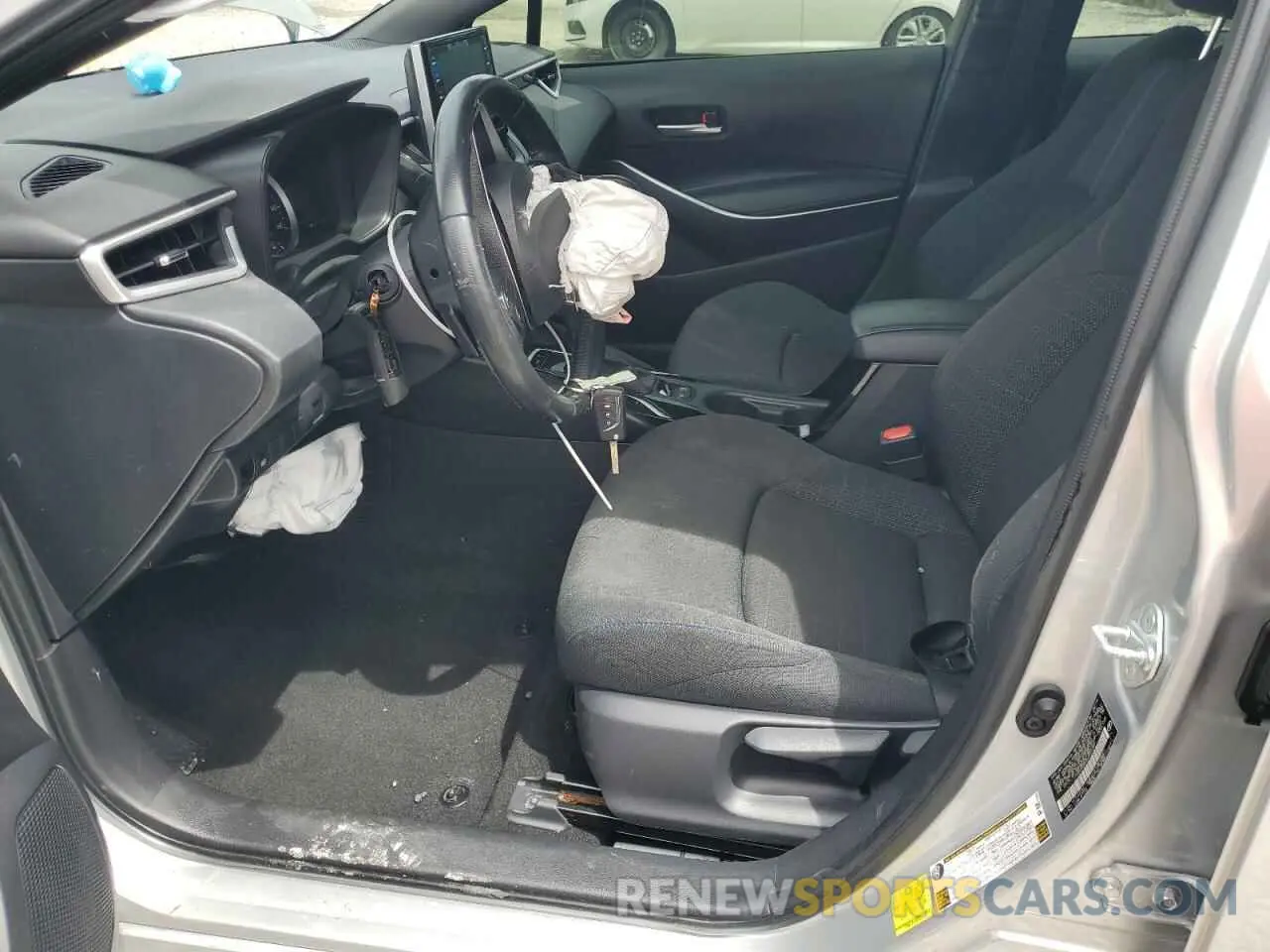 7 Photograph of a damaged car JTDS4RCE2LJ021665 TOYOTA COROLLA 2020