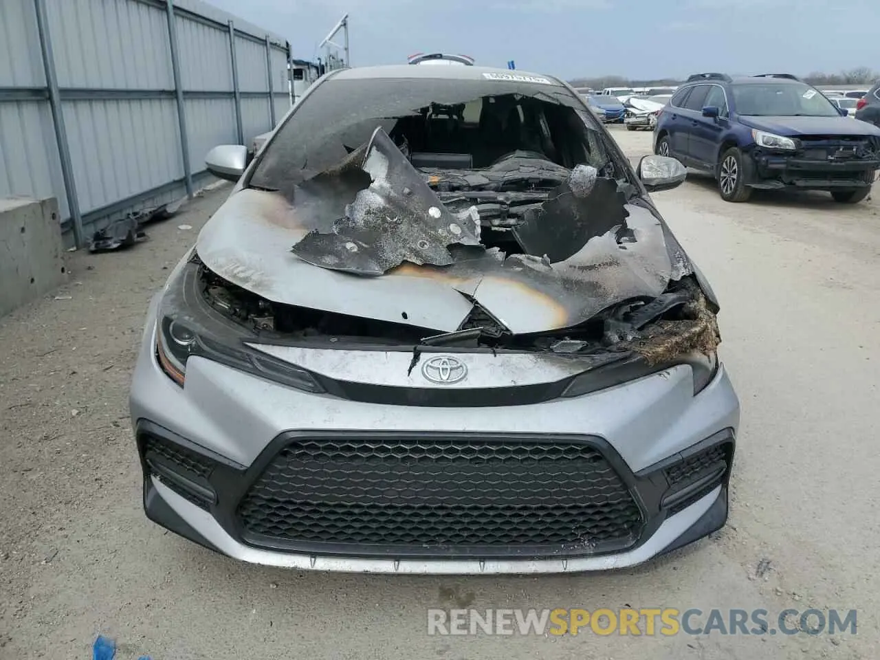 5 Photograph of a damaged car JTDS4RCE2LJ022301 TOYOTA COROLLA 2020