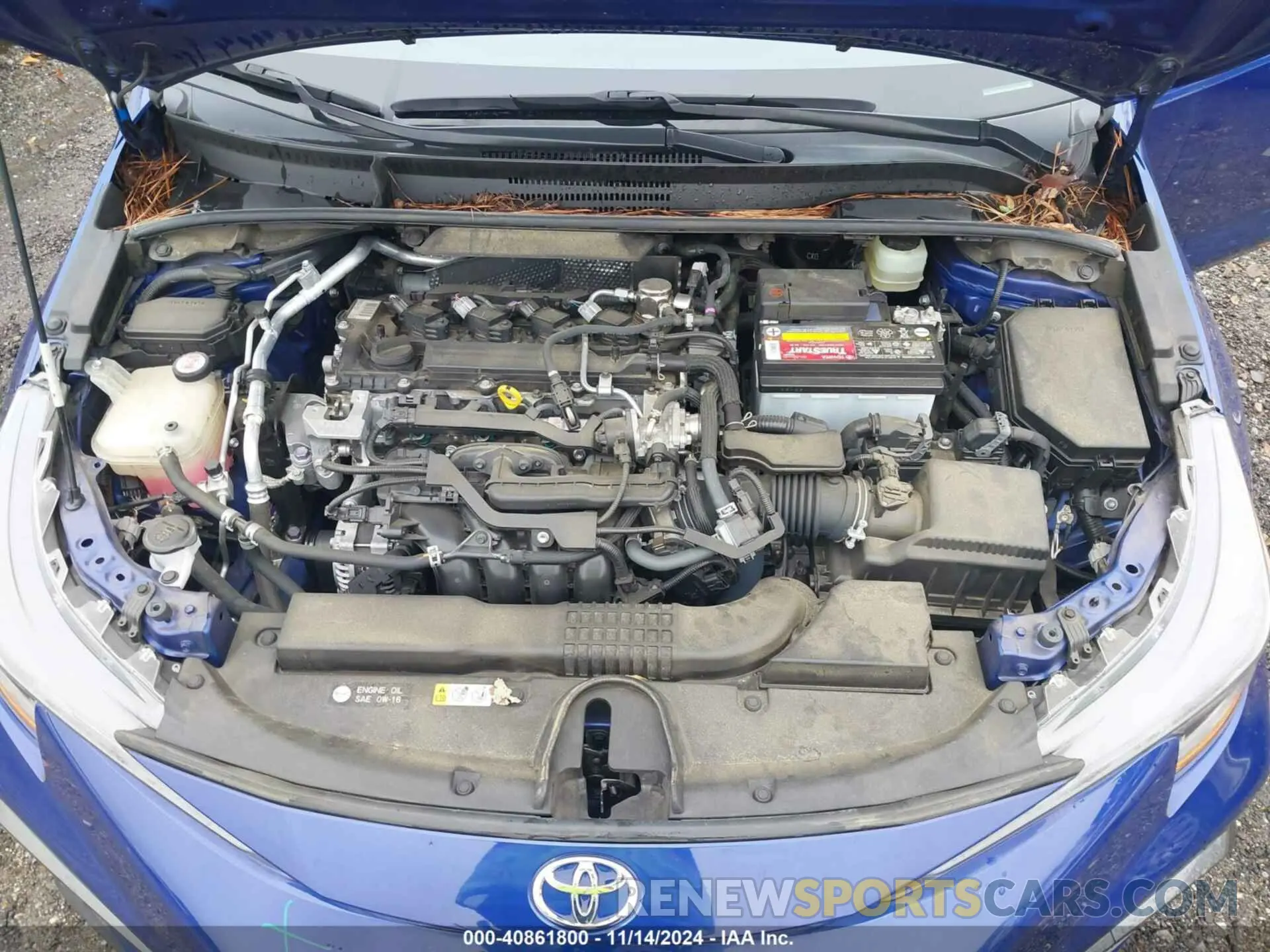 10 Photograph of a damaged car JTDS4RCE2LJ023660 TOYOTA COROLLA 2020