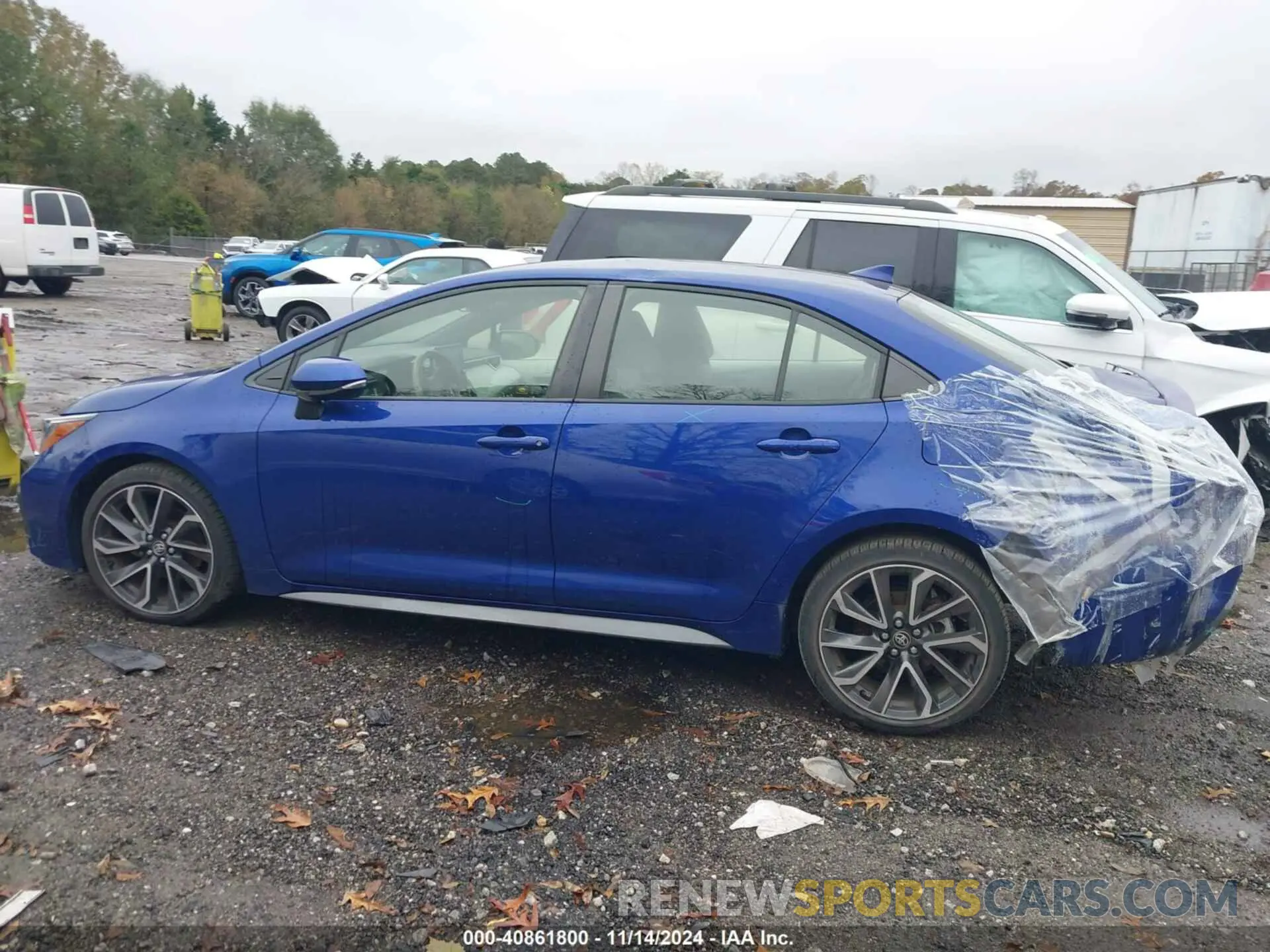 14 Photograph of a damaged car JTDS4RCE2LJ023660 TOYOTA COROLLA 2020