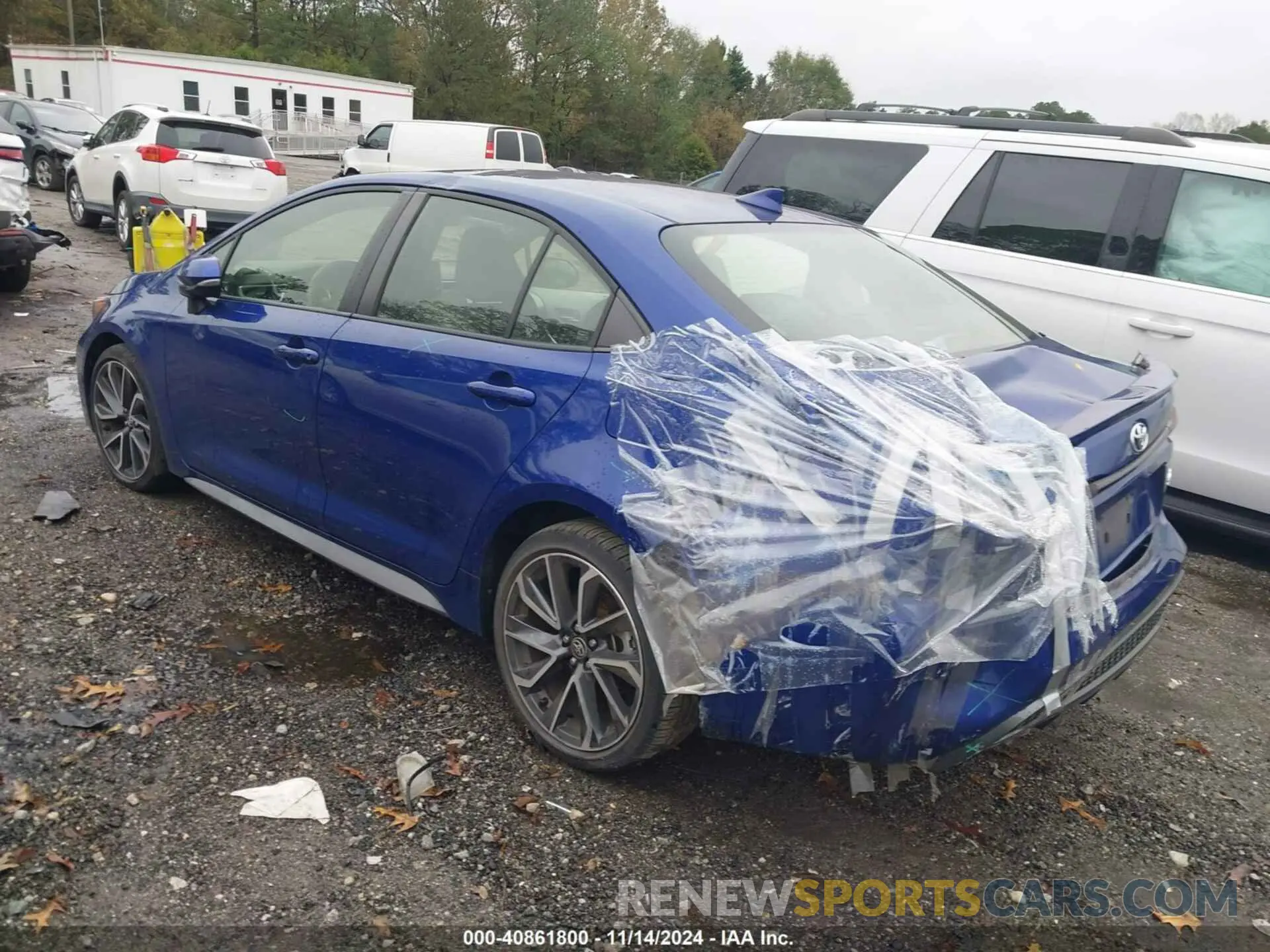 3 Photograph of a damaged car JTDS4RCE2LJ023660 TOYOTA COROLLA 2020