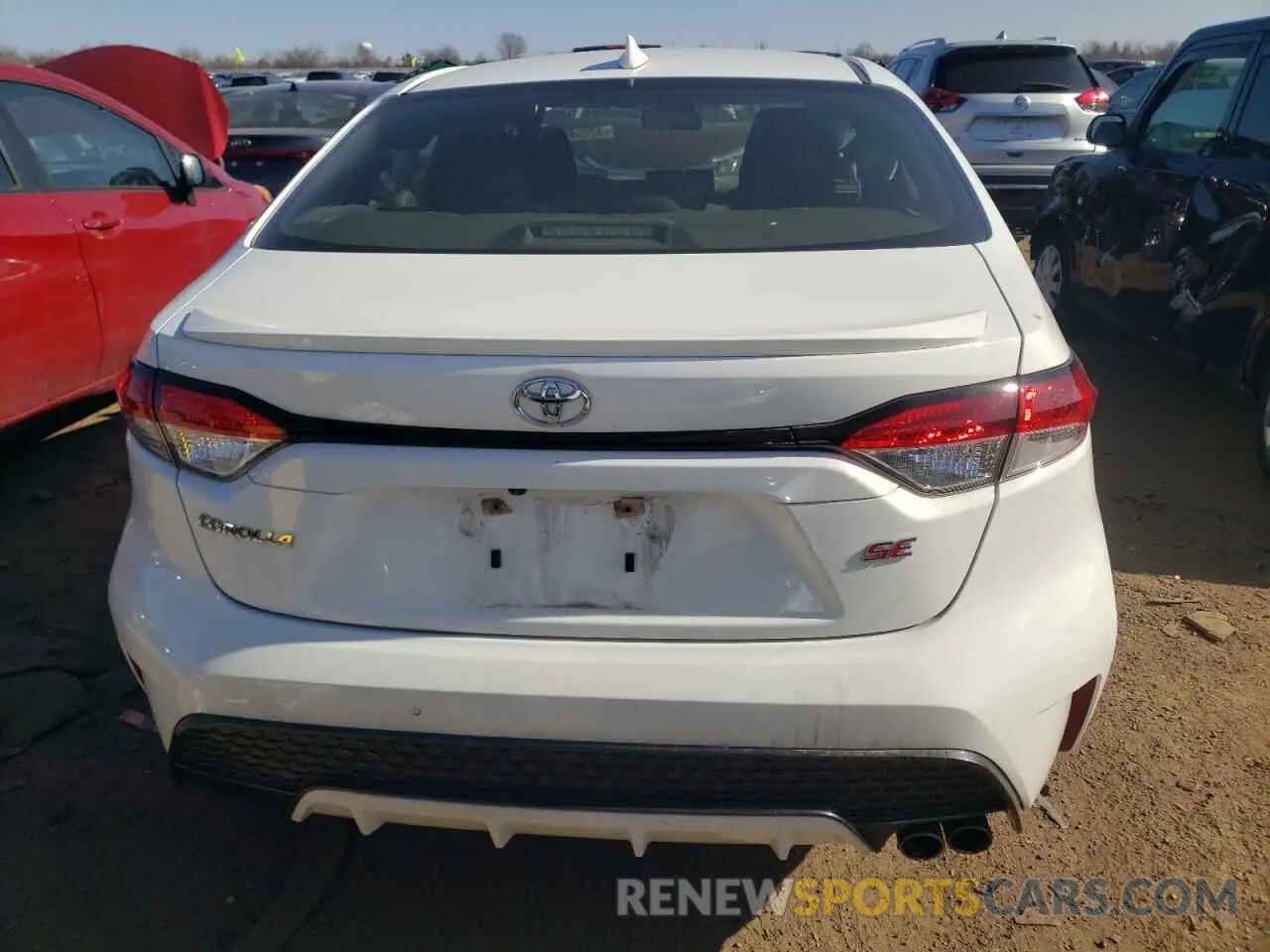 6 Photograph of a damaged car JTDS4RCE2LJ026249 TOYOTA COROLLA 2020