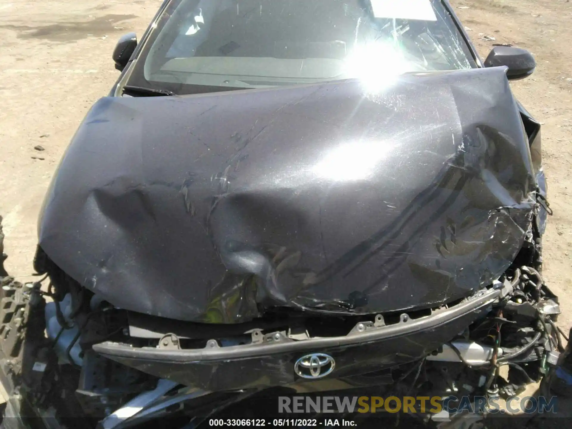 10 Photograph of a damaged car JTDS4RCE2LJ028390 TOYOTA COROLLA 2020