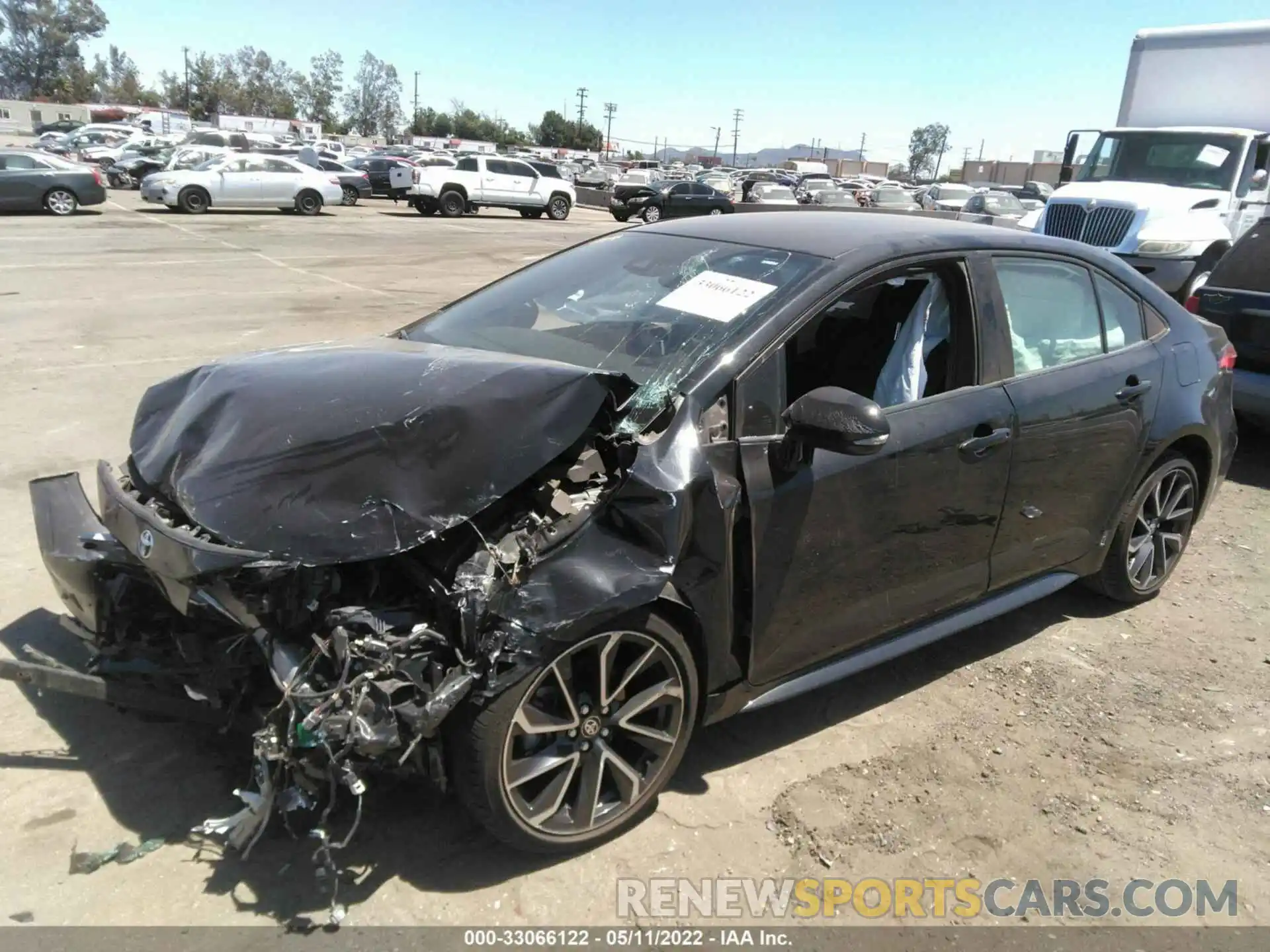 2 Photograph of a damaged car JTDS4RCE2LJ028390 TOYOTA COROLLA 2020