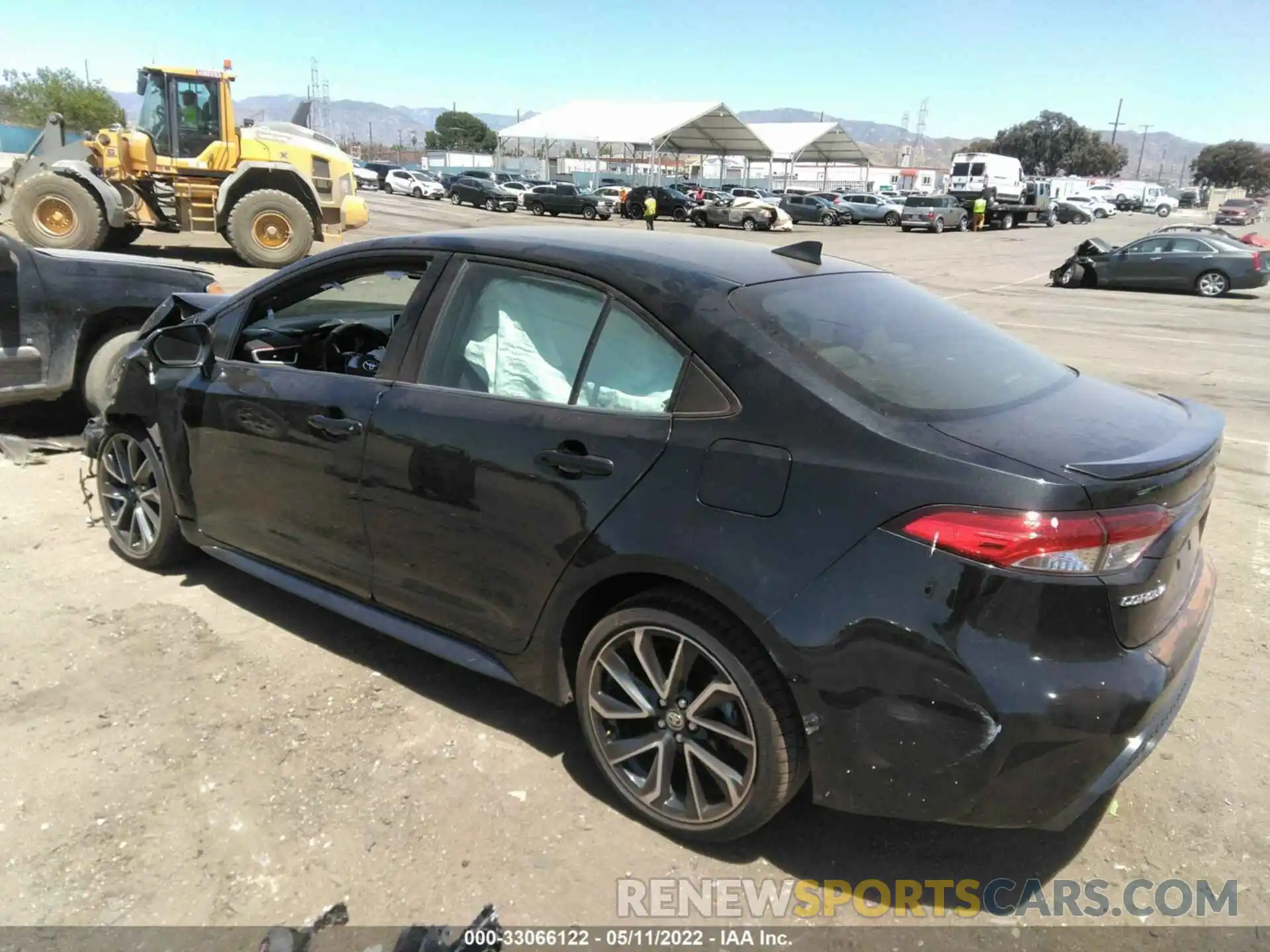 3 Photograph of a damaged car JTDS4RCE2LJ028390 TOYOTA COROLLA 2020