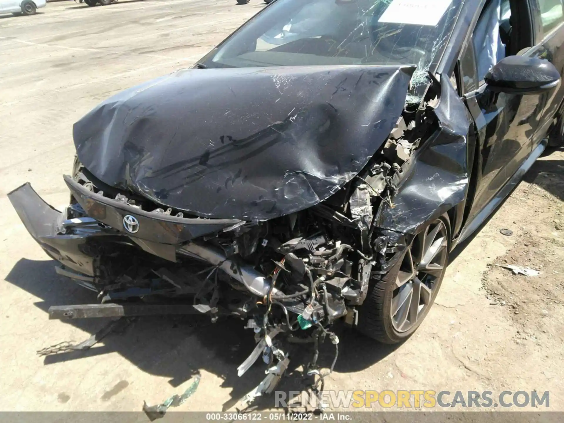 6 Photograph of a damaged car JTDS4RCE2LJ028390 TOYOTA COROLLA 2020