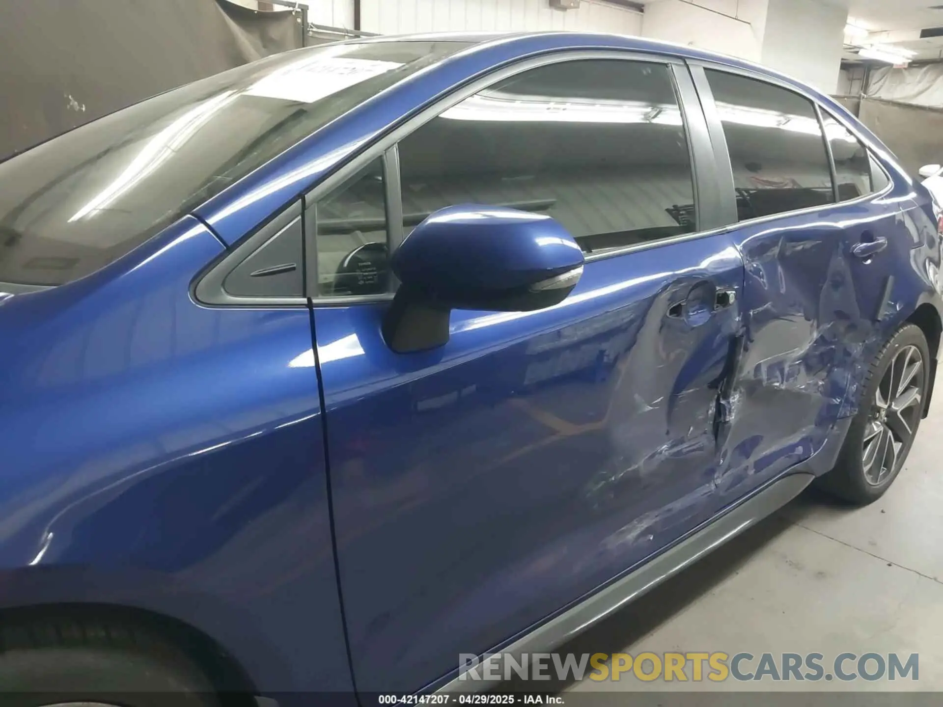 6 Photograph of a damaged car JTDS4RCE2LJ035498 TOYOTA COROLLA 2020