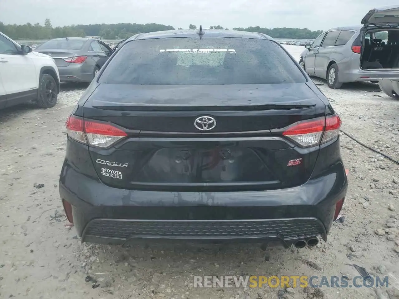 6 Photograph of a damaged car JTDS4RCE2LJ037364 TOYOTA COROLLA 2020