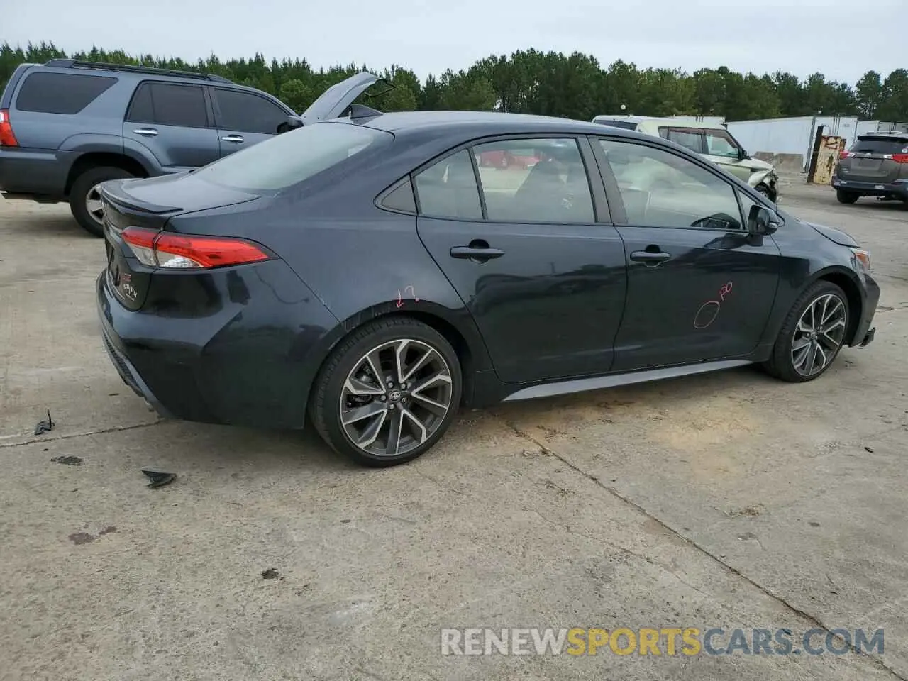 3 Photograph of a damaged car JTDS4RCE2LJ042662 TOYOTA COROLLA 2020