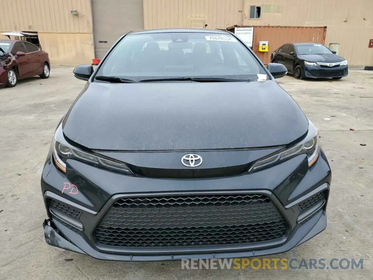 5 Photograph of a damaged car JTDS4RCE2LJ042662 TOYOTA COROLLA 2020