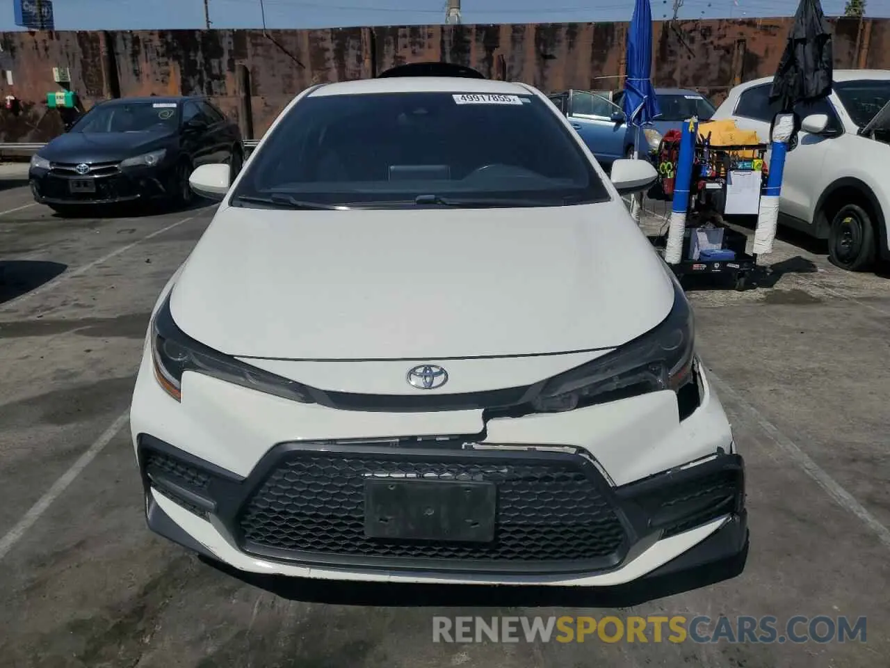 5 Photograph of a damaged car JTDS4RCE2LJ053161 TOYOTA COROLLA 2020