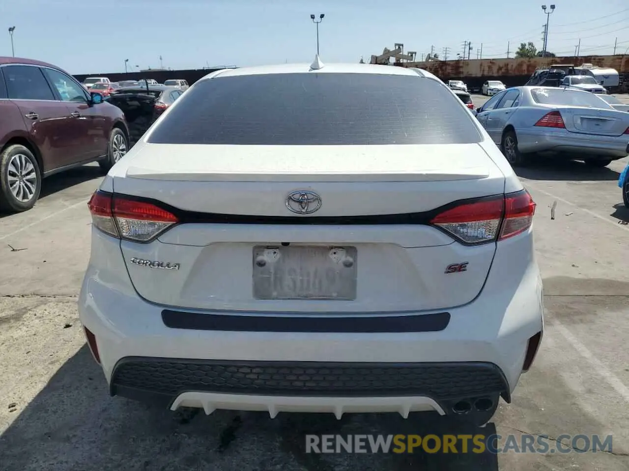 6 Photograph of a damaged car JTDS4RCE2LJ053161 TOYOTA COROLLA 2020