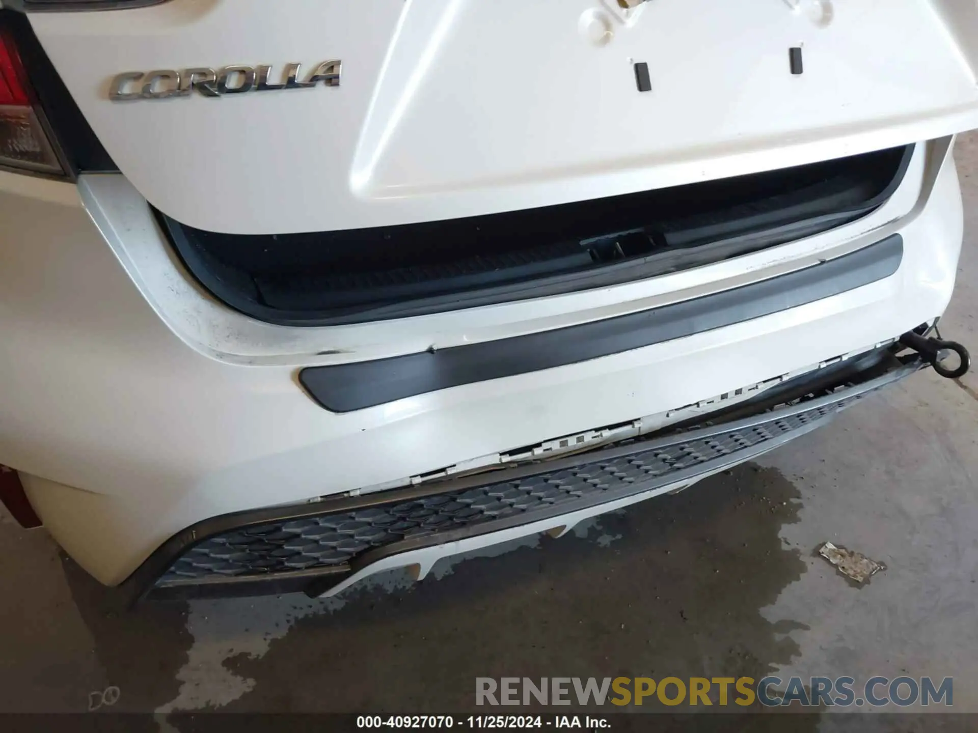 6 Photograph of a damaged car JTDS4RCE3LJ006088 TOYOTA COROLLA 2020