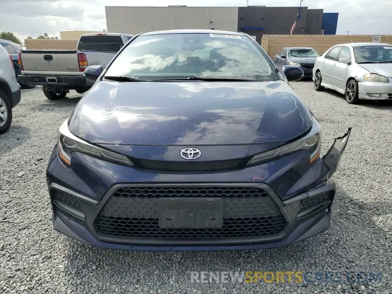 5 Photograph of a damaged car JTDS4RCE3LJ006298 TOYOTA COROLLA 2020