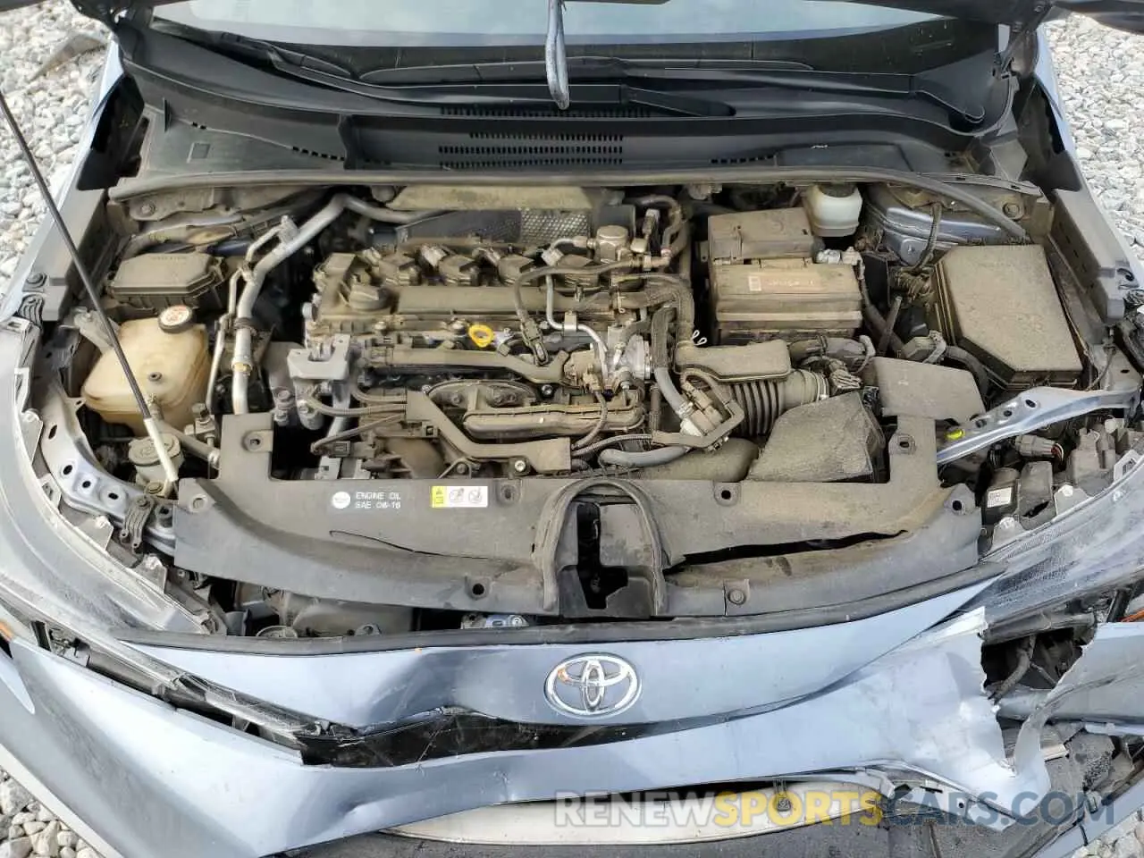 11 Photograph of a damaged car JTDS4RCE3LJ008729 TOYOTA COROLLA 2020
