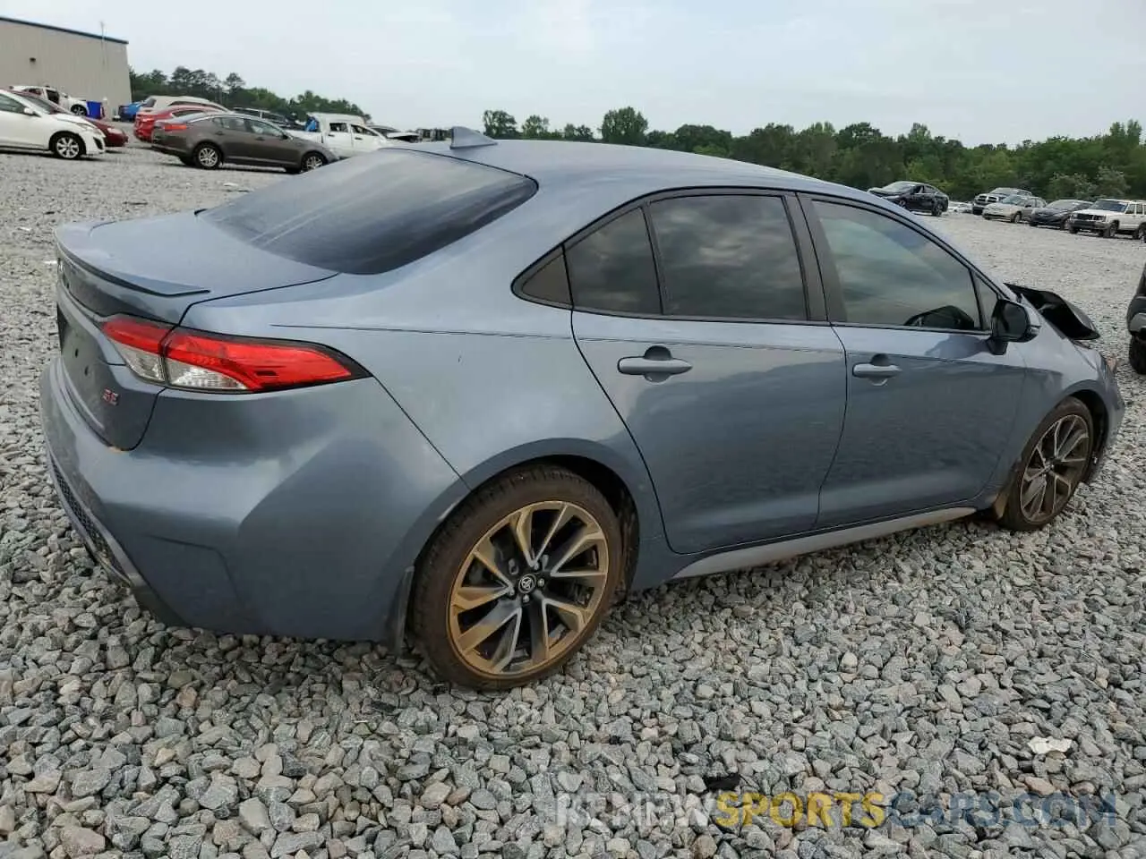 3 Photograph of a damaged car JTDS4RCE3LJ008729 TOYOTA COROLLA 2020