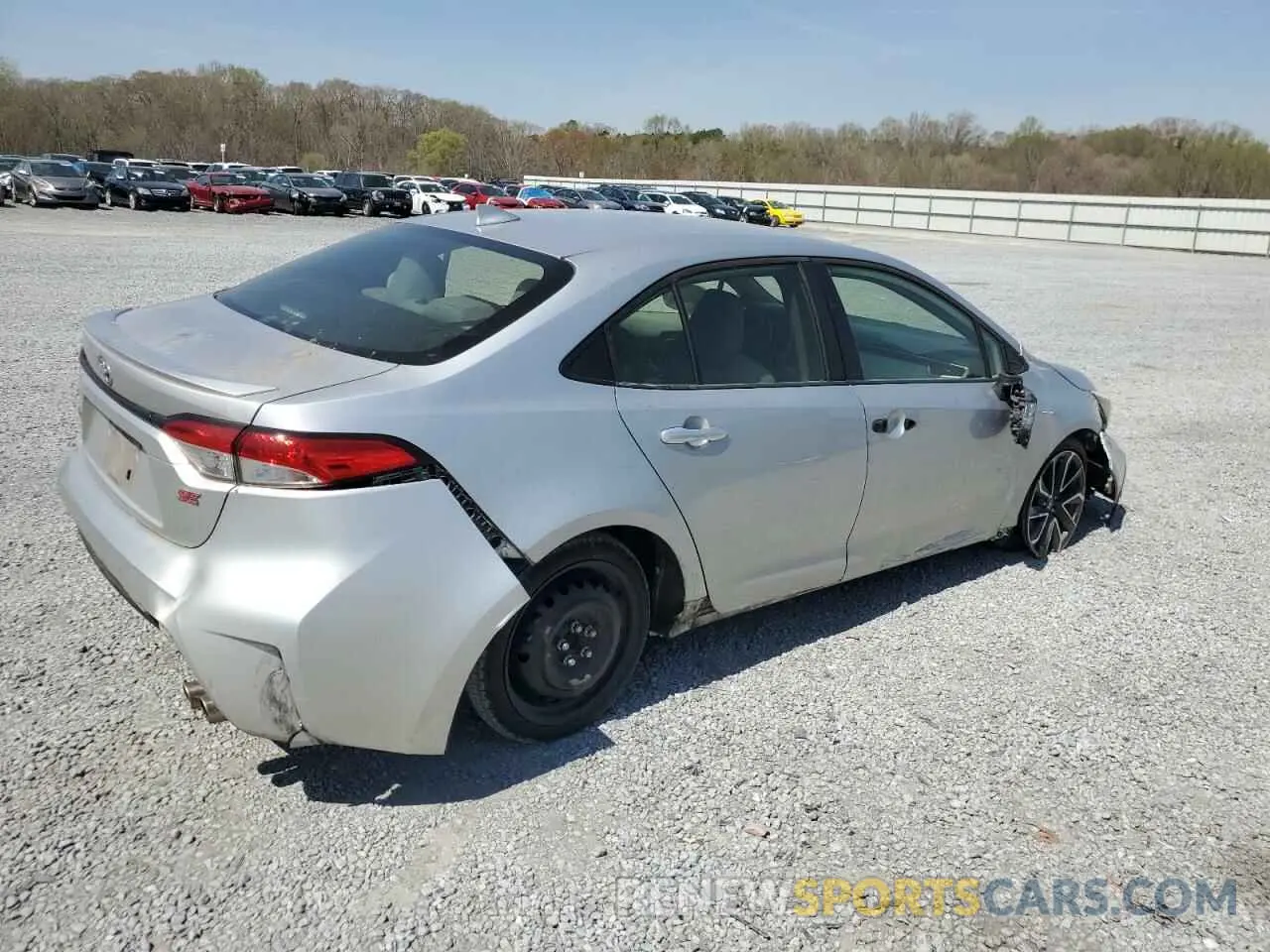 3 Photograph of a damaged car JTDS4RCE3LJ015678 TOYOTA COROLLA 2020