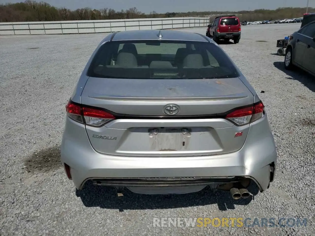 6 Photograph of a damaged car JTDS4RCE3LJ015678 TOYOTA COROLLA 2020