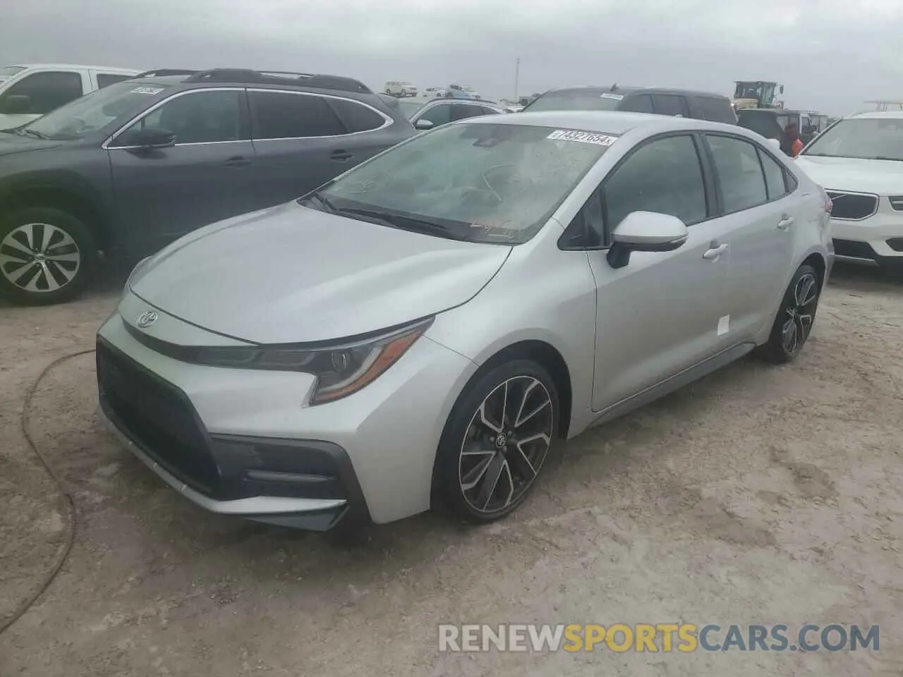 1 Photograph of a damaged car JTDS4RCE3LJ029001 TOYOTA COROLLA 2020