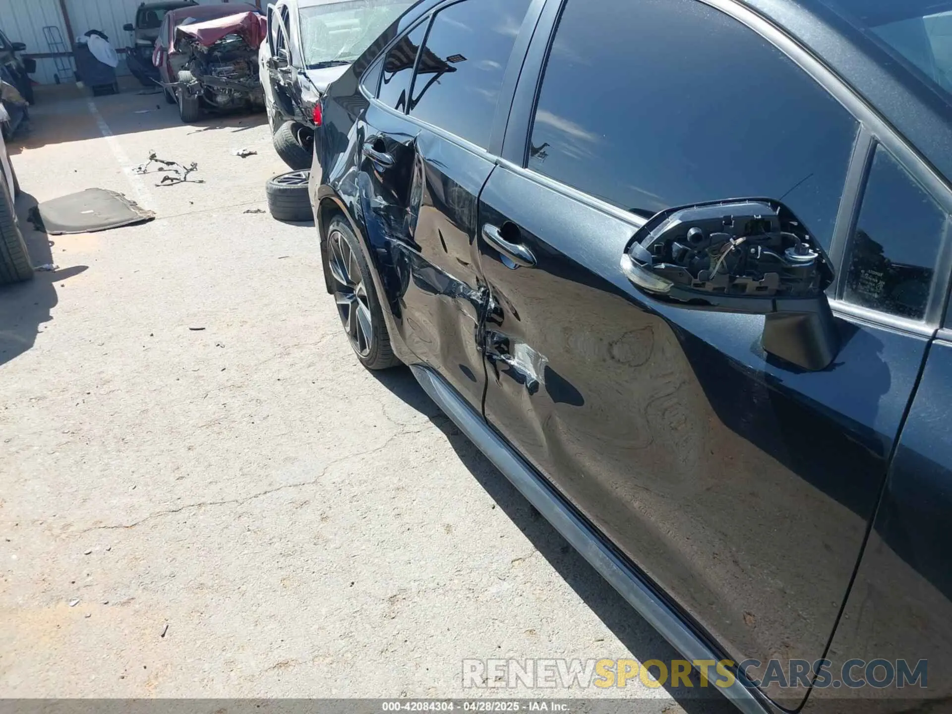 6 Photograph of a damaged car JTDS4RCE3LJ031539 TOYOTA COROLLA 2020