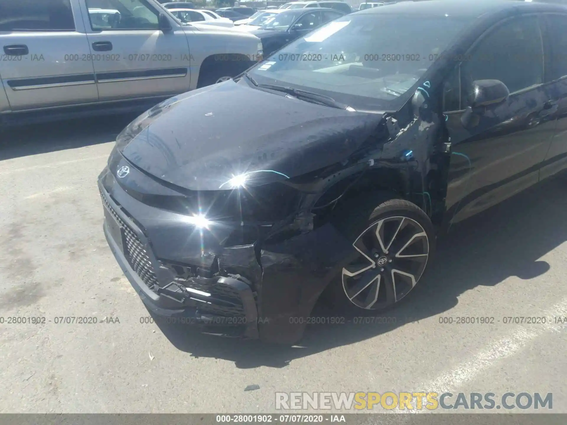 6 Photograph of a damaged car JTDS4RCE3LJ034909 TOYOTA COROLLA 2020