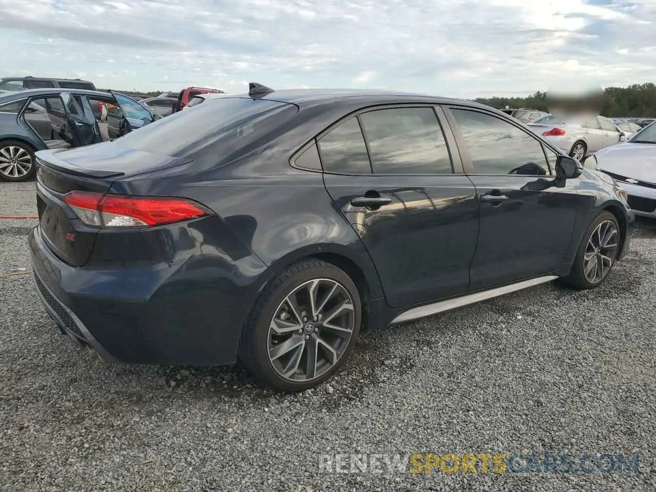 3 Photograph of a damaged car JTDS4RCE3LJ035963 TOYOTA COROLLA 2020