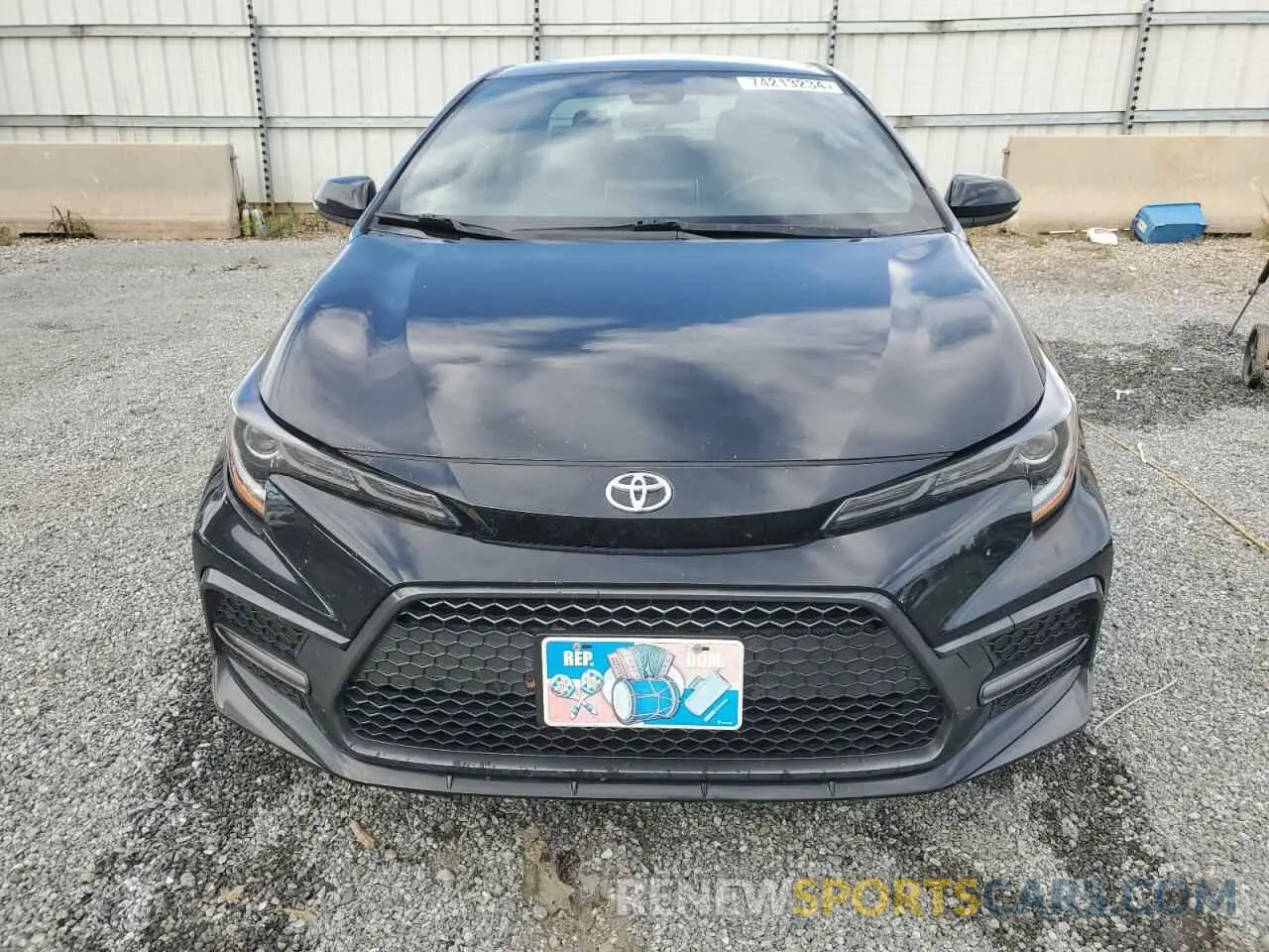 5 Photograph of a damaged car JTDS4RCE3LJ035963 TOYOTA COROLLA 2020