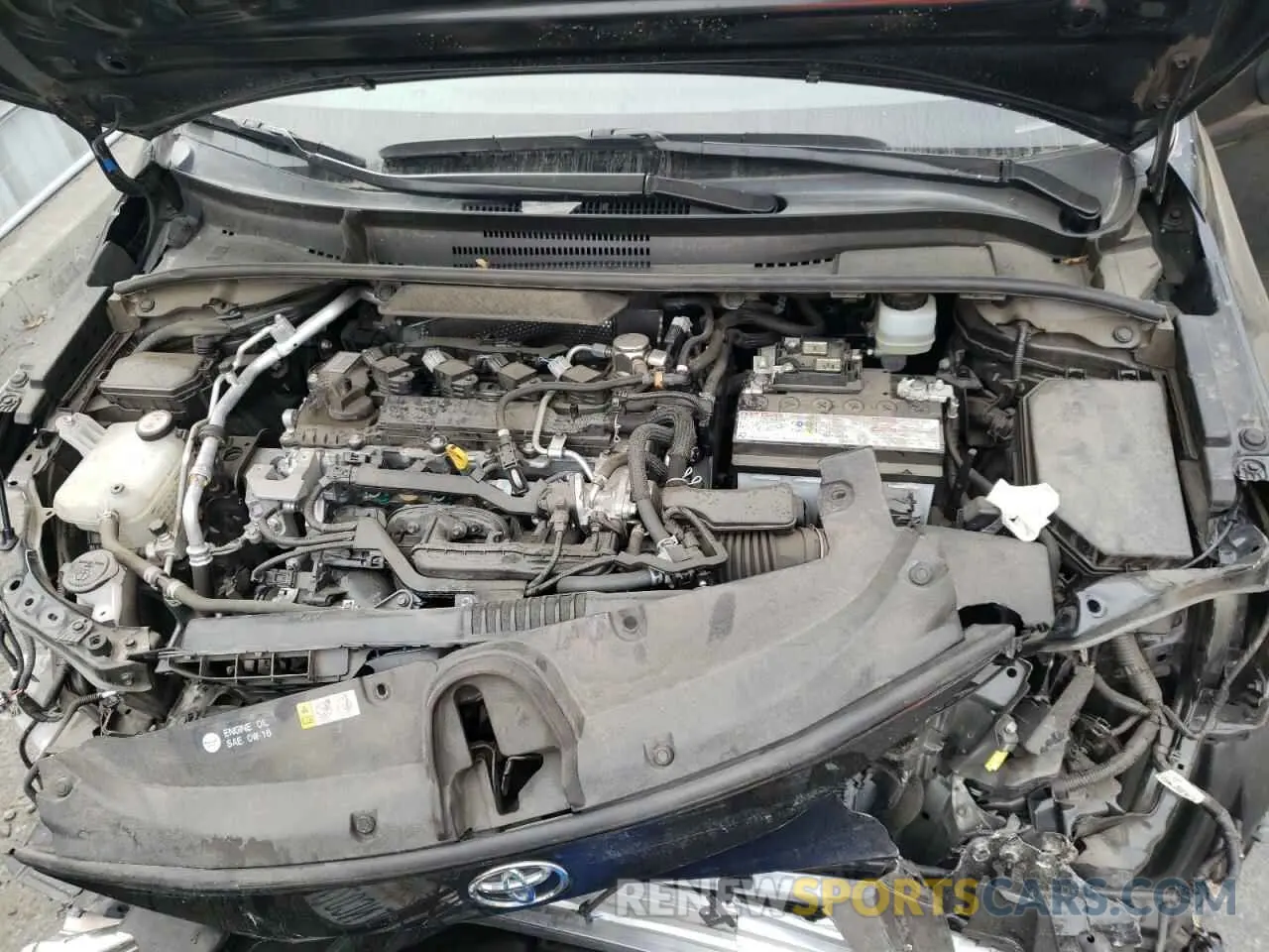 7 Photograph of a damaged car JTDS4RCE3LJ037132 TOYOTA COROLLA 2020