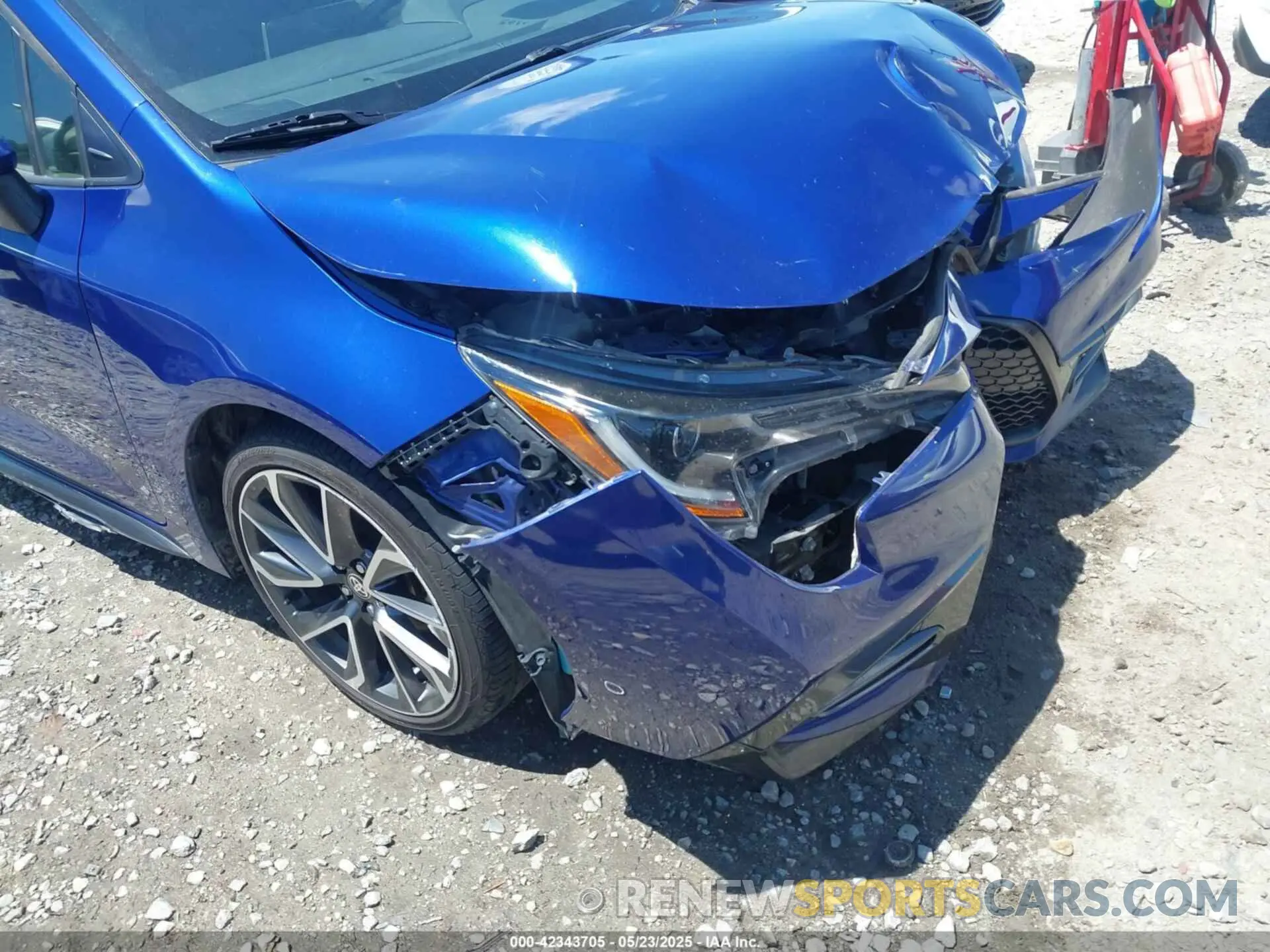 19 Photograph of a damaged car JTDS4RCE3LJ040726 TOYOTA COROLLA 2020
