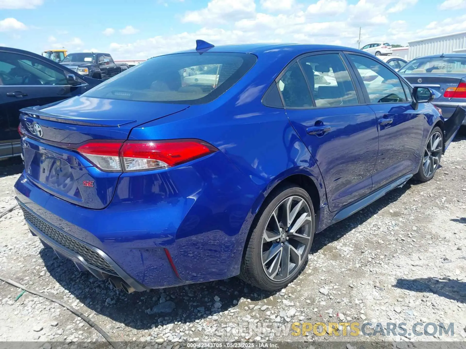 4 Photograph of a damaged car JTDS4RCE3LJ040726 TOYOTA COROLLA 2020