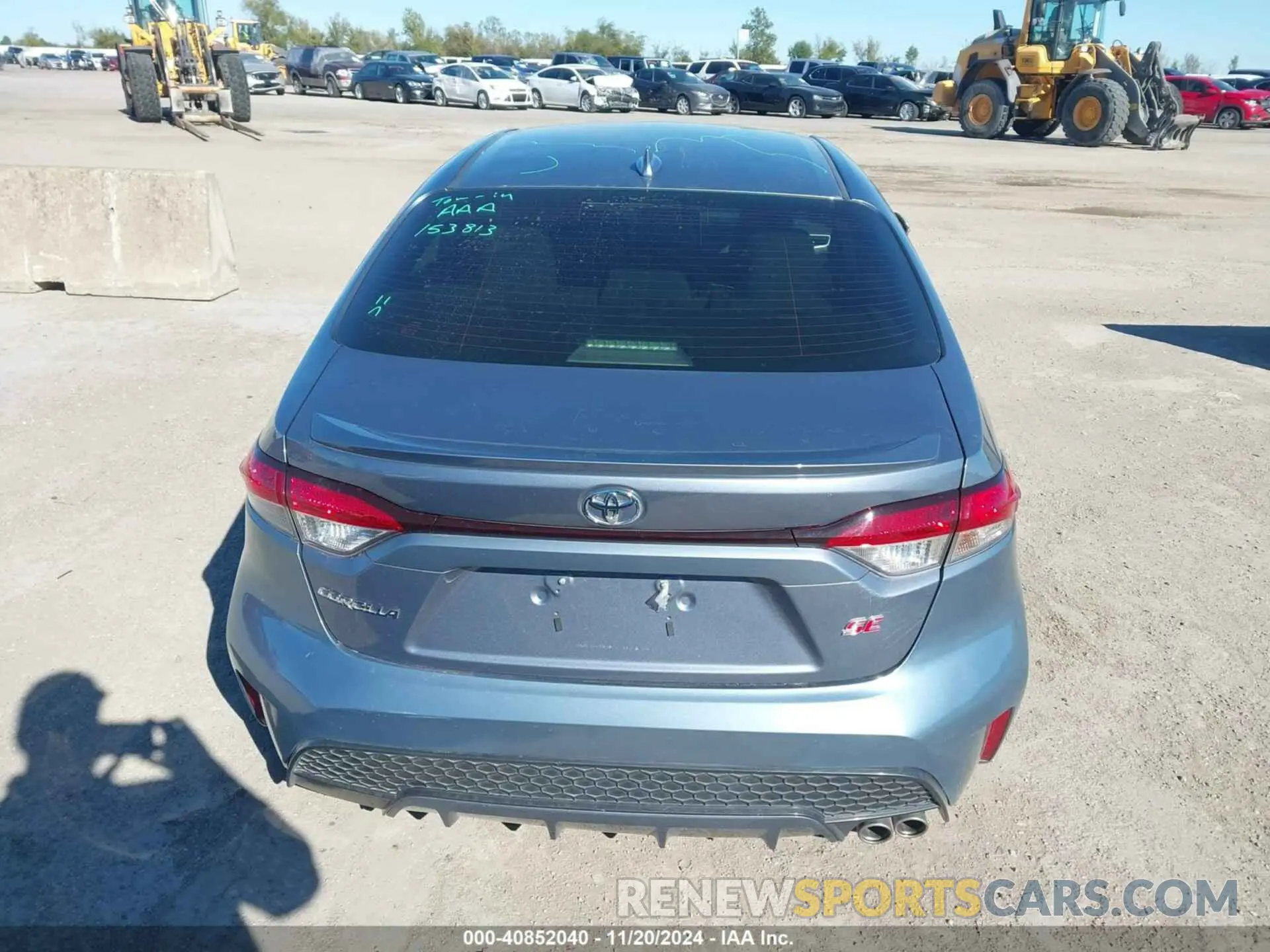 16 Photograph of a damaged car JTDS4RCE3LJ041407 TOYOTA COROLLA 2020