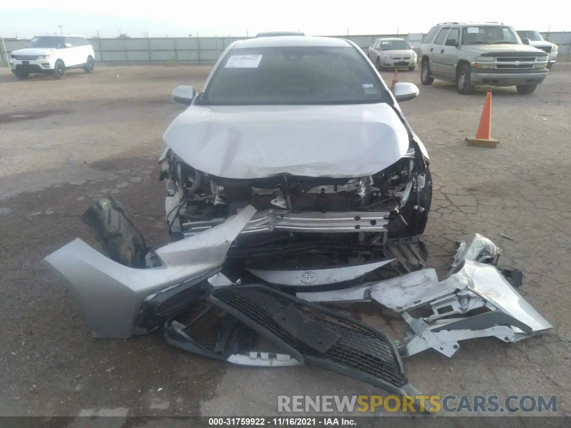 6 Photograph of a damaged car JTDS4RCE3LJ041830 TOYOTA COROLLA 2020