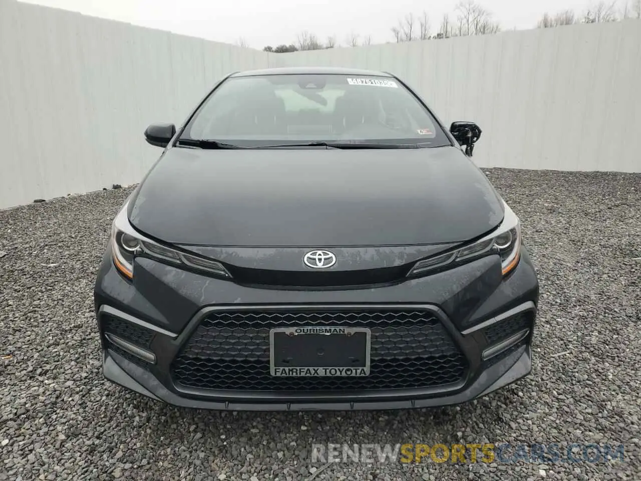 5 Photograph of a damaged car JTDS4RCE3LJ042217 TOYOTA COROLLA 2020