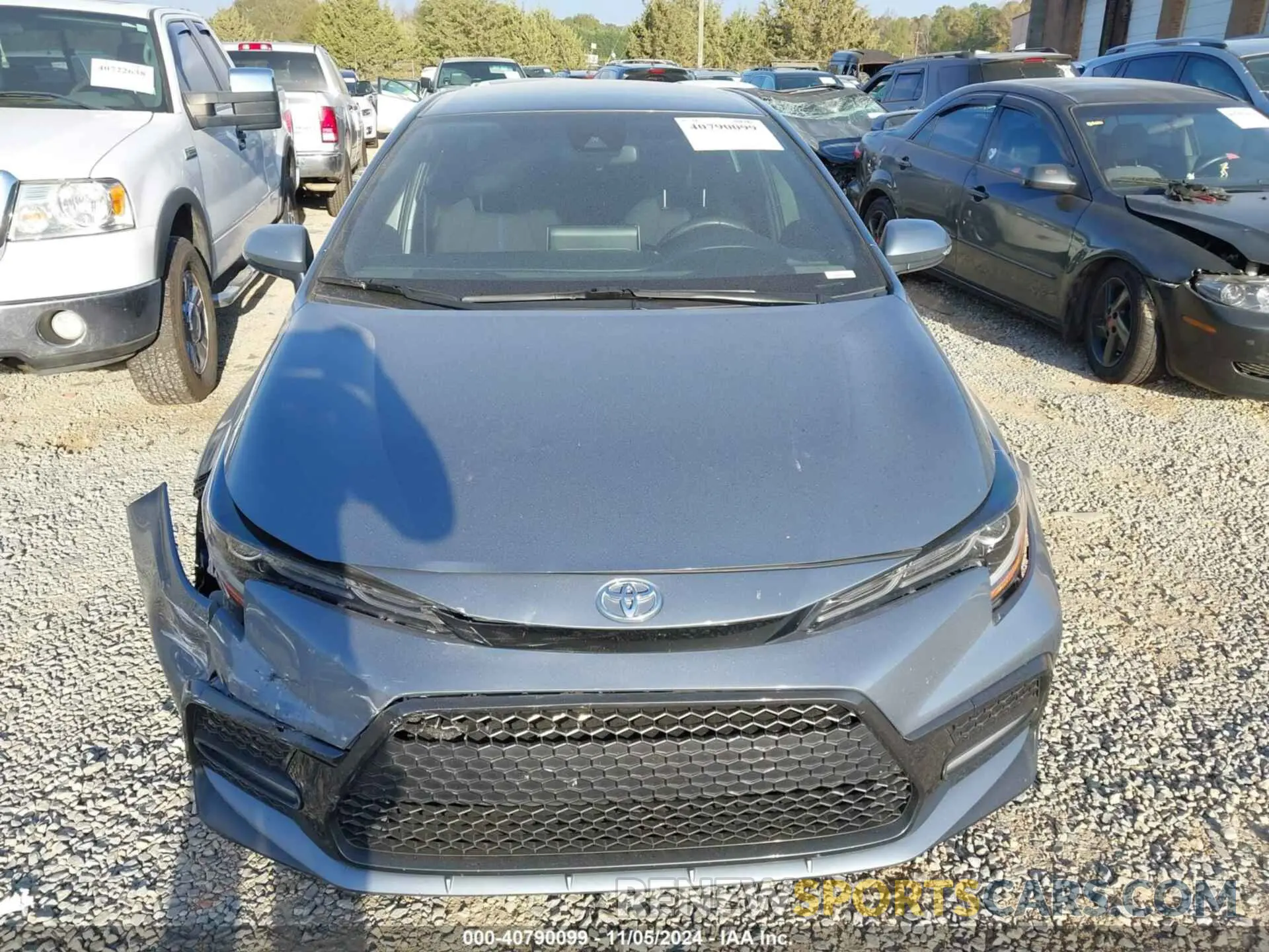 12 Photograph of a damaged car JTDS4RCE3LJ046350 TOYOTA COROLLA 2020