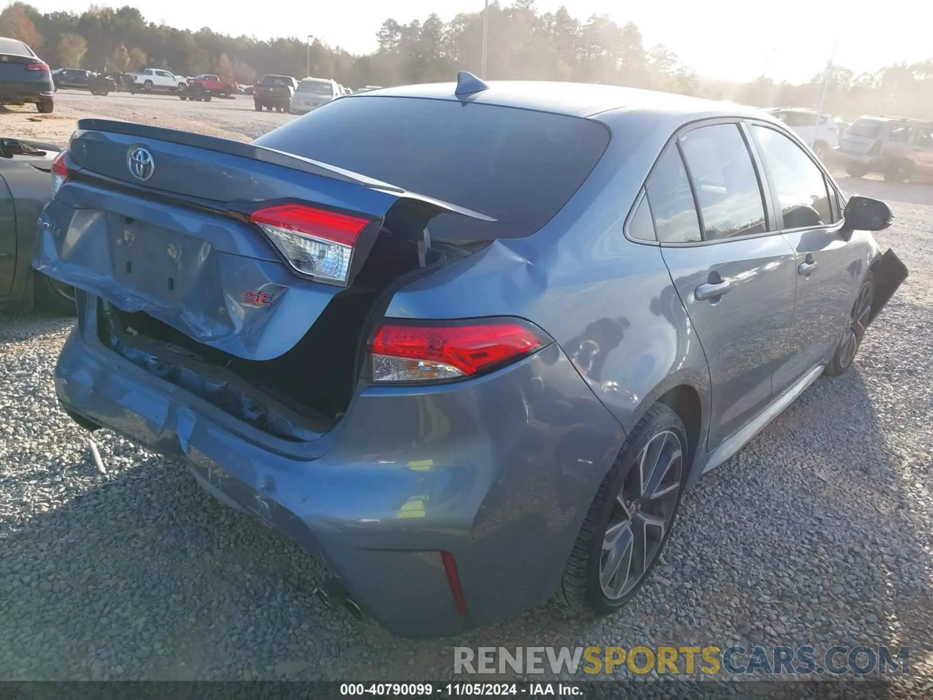 4 Photograph of a damaged car JTDS4RCE3LJ046350 TOYOTA COROLLA 2020