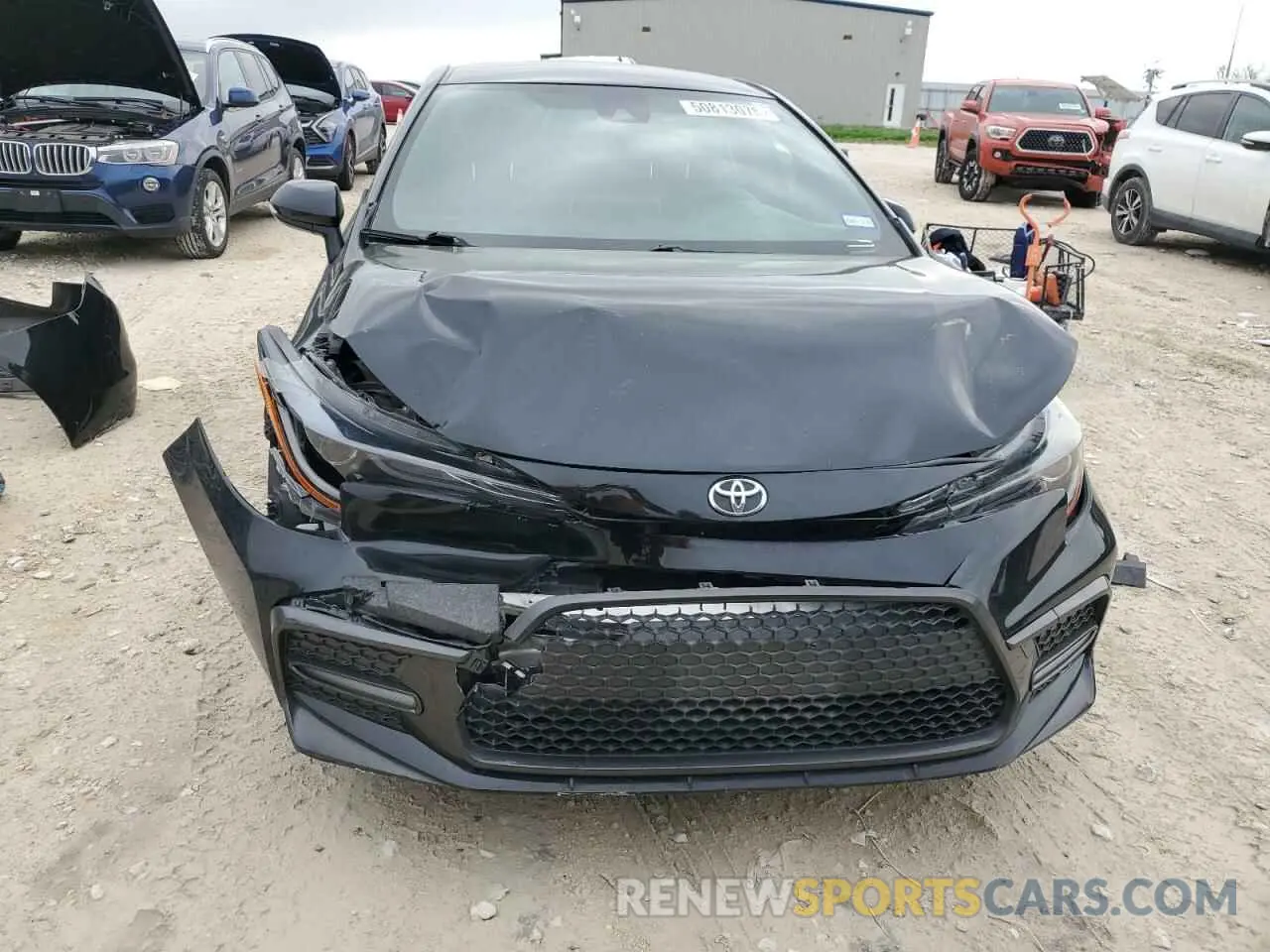 5 Photograph of a damaged car JTDS4RCE4LJ004236 TOYOTA COROLLA 2020