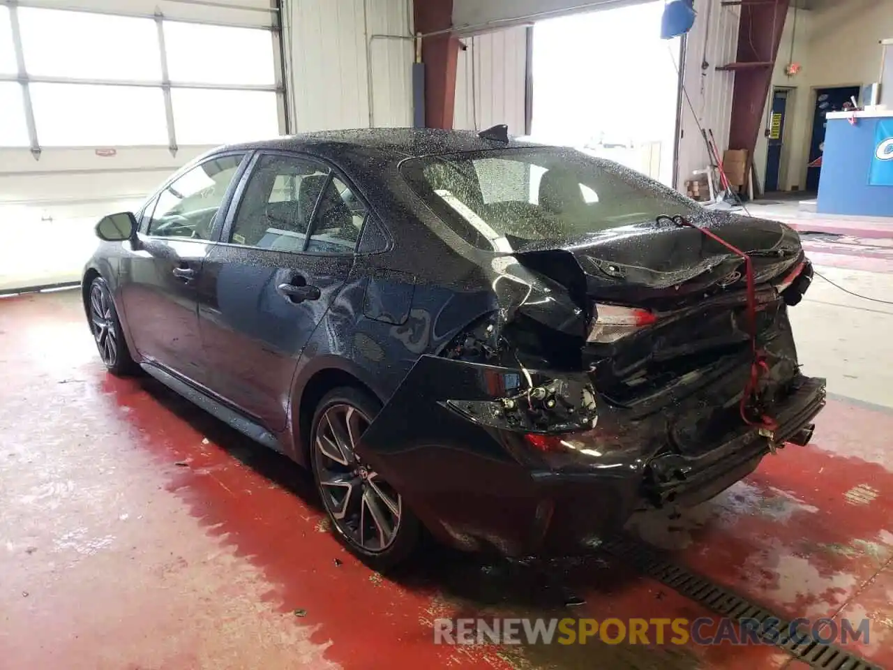 3 Photograph of a damaged car JTDS4RCE4LJ008125 TOYOTA COROLLA 2020