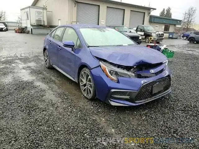 11 Photograph of a damaged car JTDS4RCE4LJ011025 TOYOTA COROLLA 2020