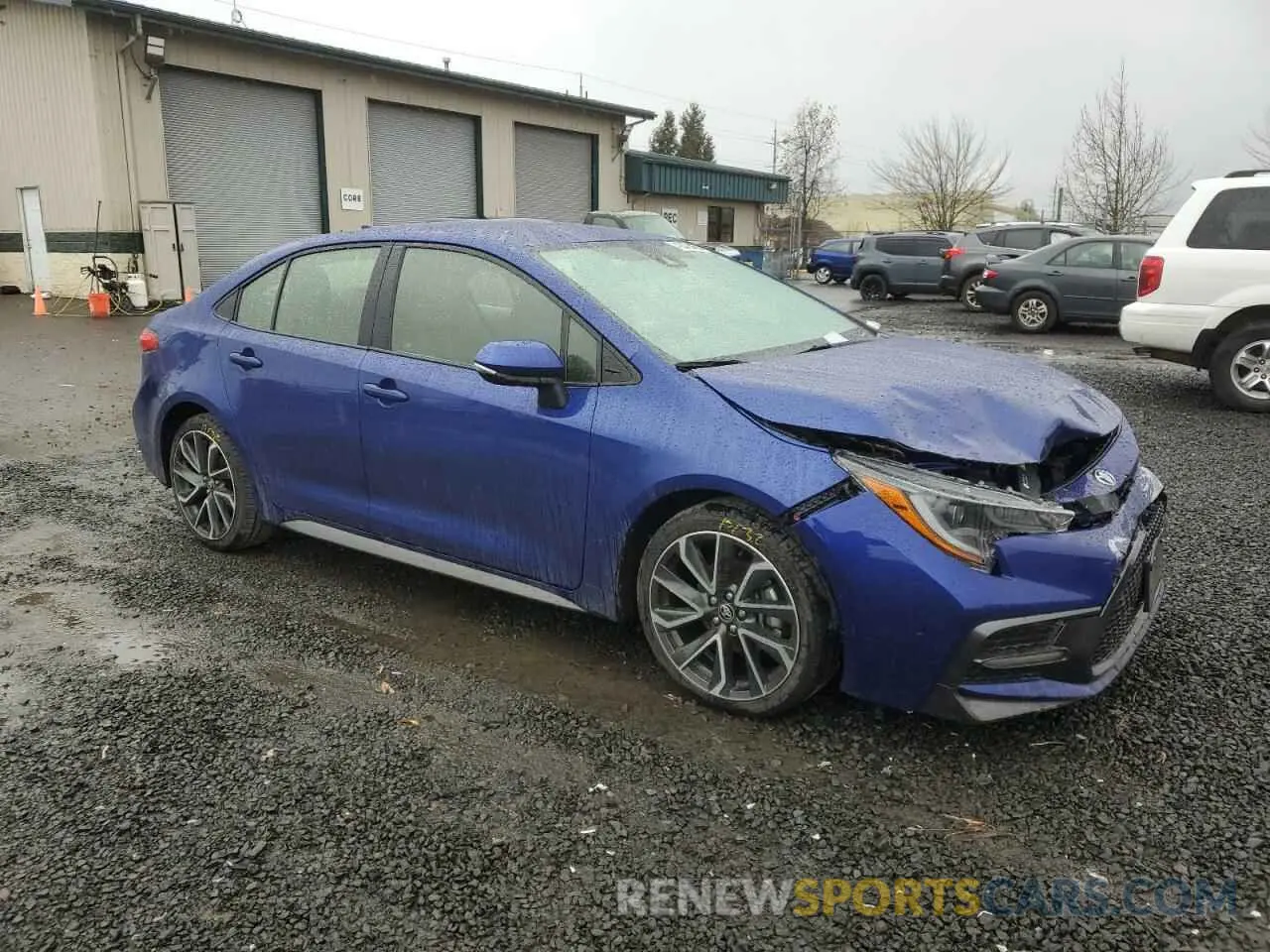 4 Photograph of a damaged car JTDS4RCE4LJ011025 TOYOTA COROLLA 2020
