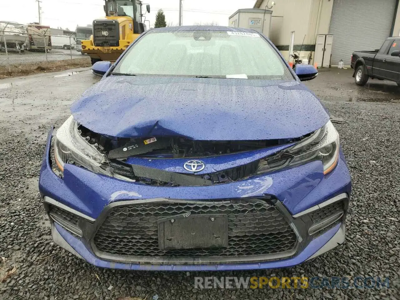 5 Photograph of a damaged car JTDS4RCE4LJ011025 TOYOTA COROLLA 2020