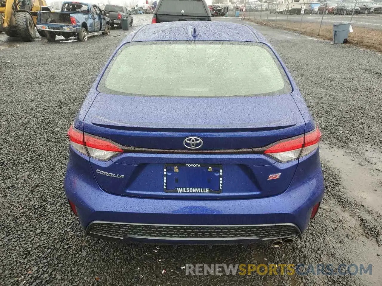 6 Photograph of a damaged car JTDS4RCE4LJ011025 TOYOTA COROLLA 2020