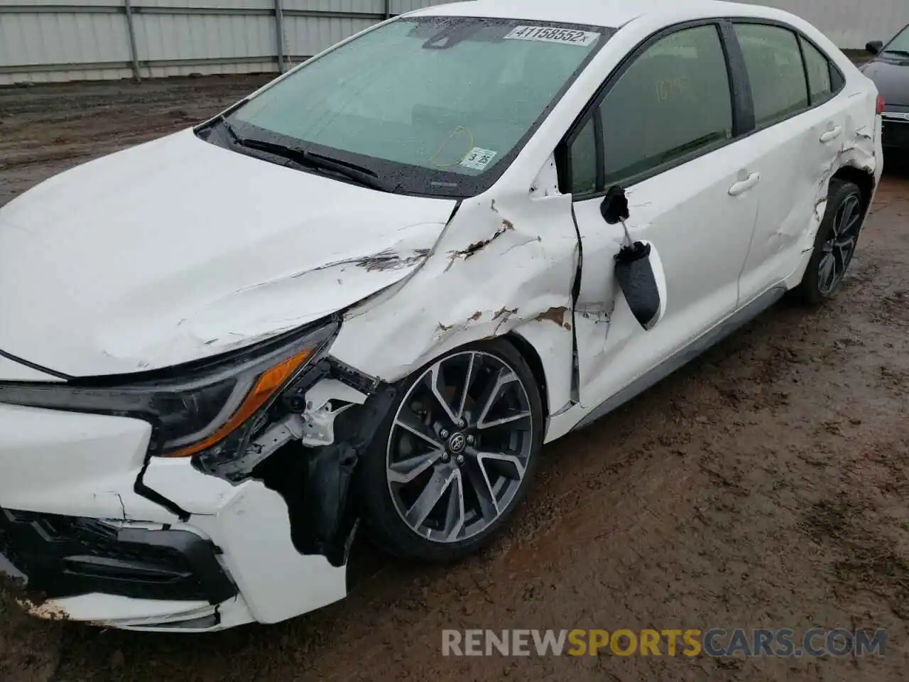 9 Photograph of a damaged car JTDS4RCE4LJ016337 TOYOTA COROLLA 2020