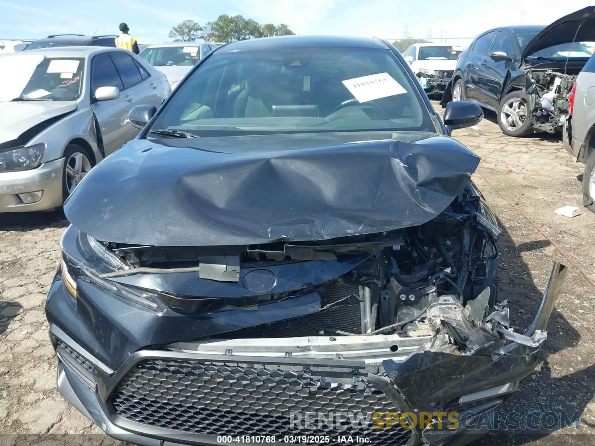 12 Photograph of a damaged car JTDS4RCE4LJ017682 TOYOTA COROLLA 2020