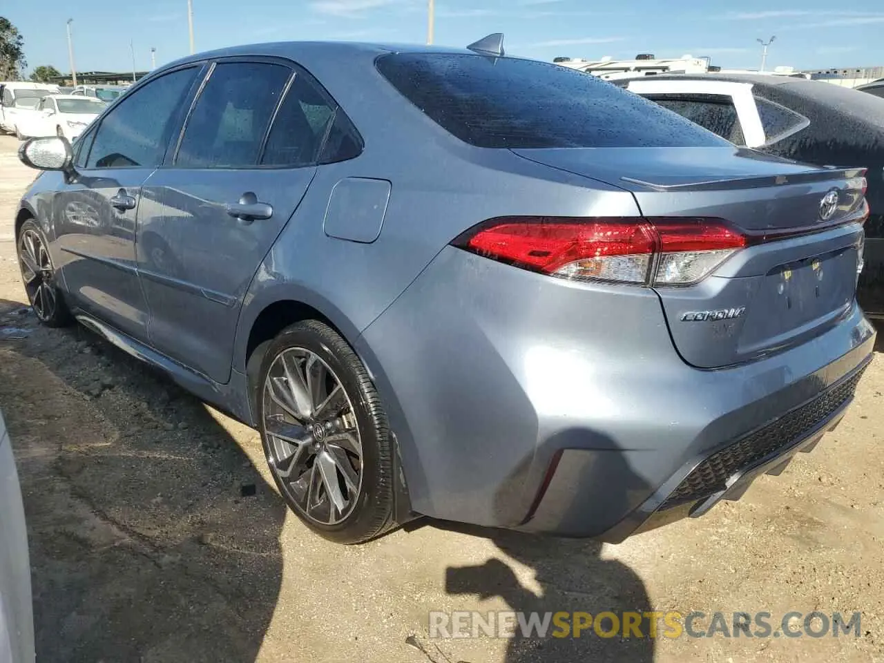 2 Photograph of a damaged car JTDS4RCE4LJ019139 TOYOTA COROLLA 2020