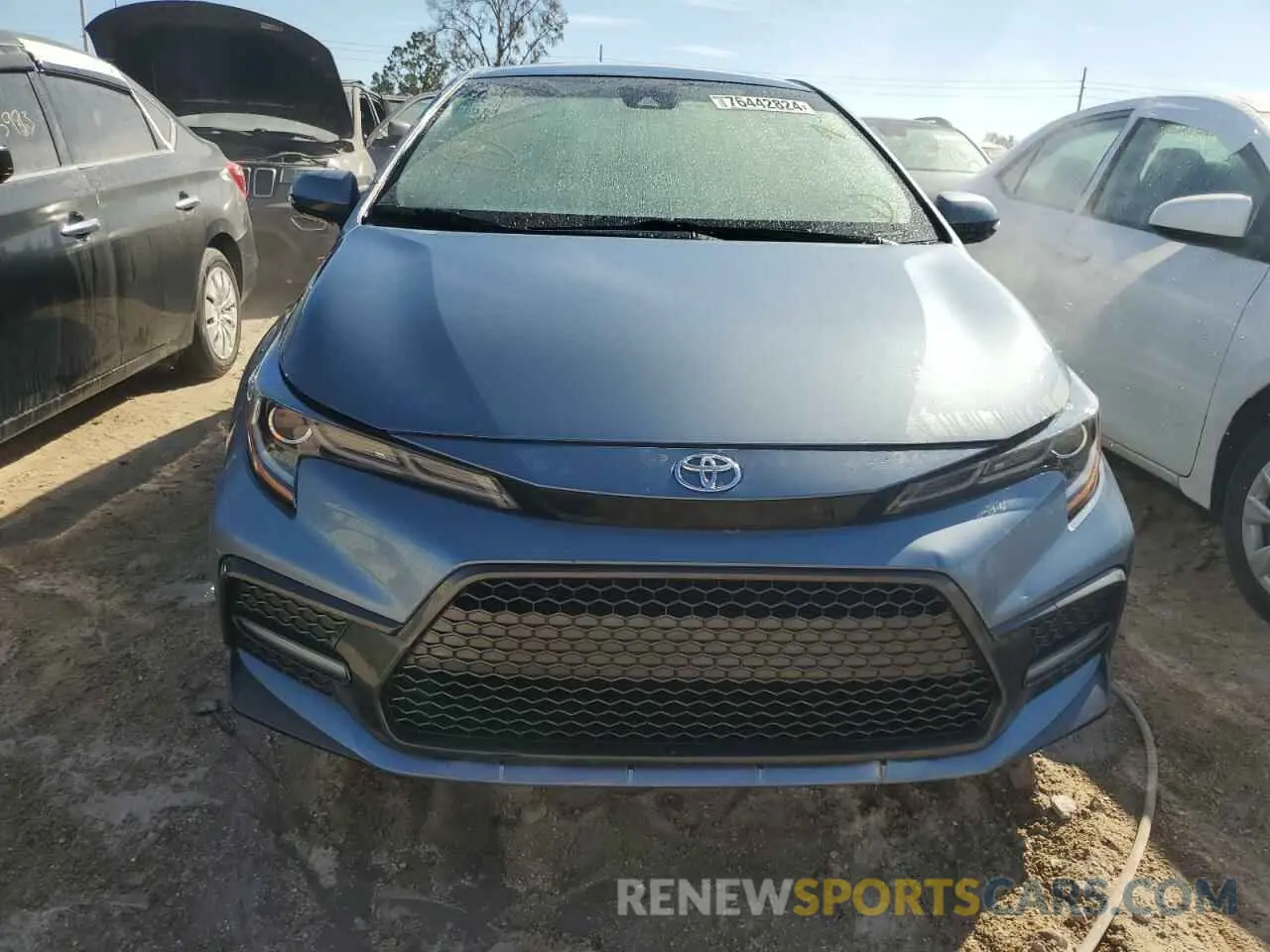 5 Photograph of a damaged car JTDS4RCE4LJ019139 TOYOTA COROLLA 2020
