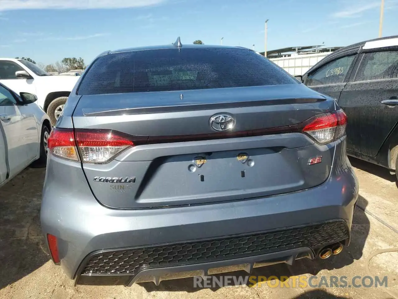 6 Photograph of a damaged car JTDS4RCE4LJ019139 TOYOTA COROLLA 2020