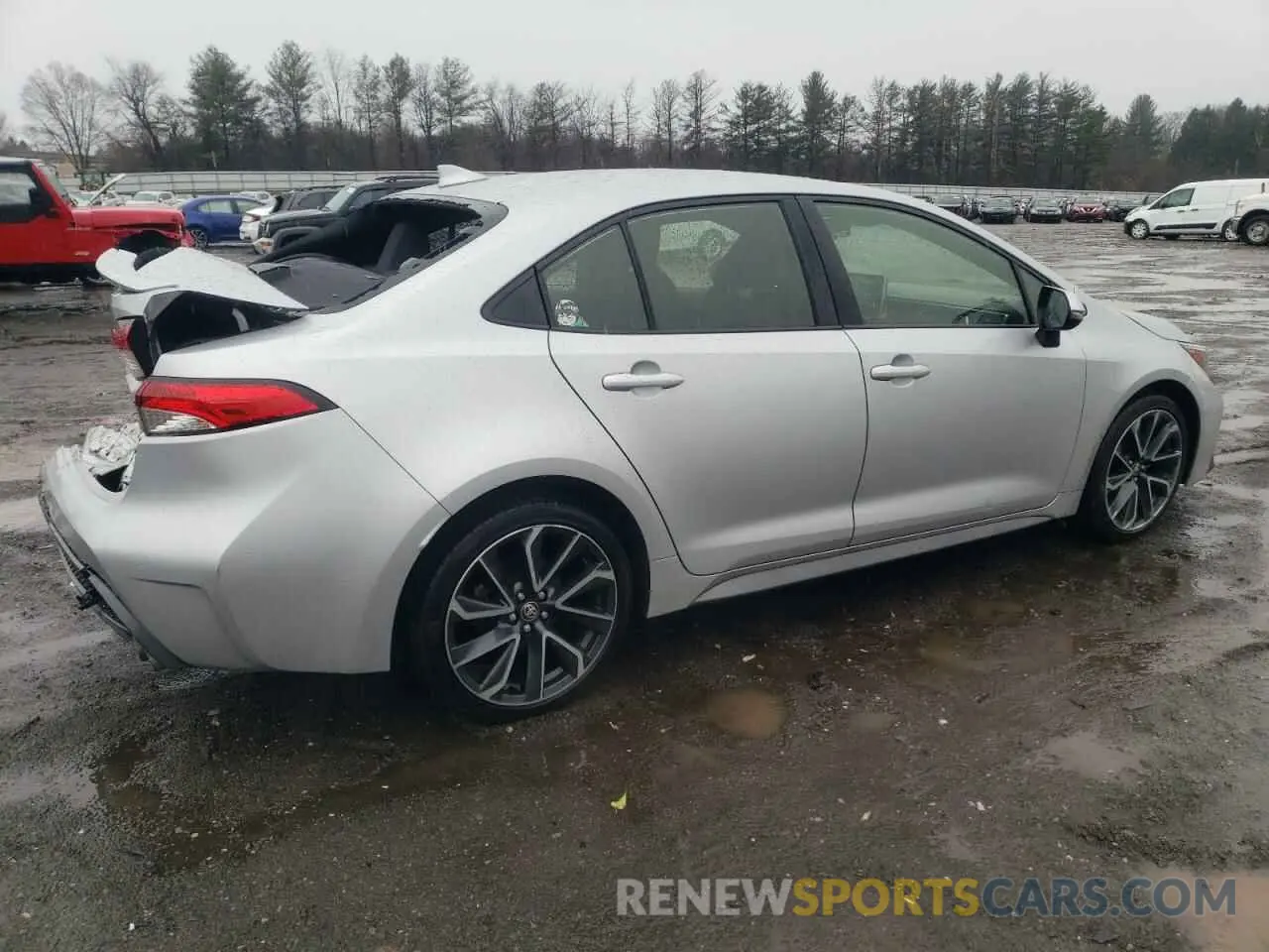 3 Photograph of a damaged car JTDS4RCE4LJ021618 TOYOTA COROLLA 2020